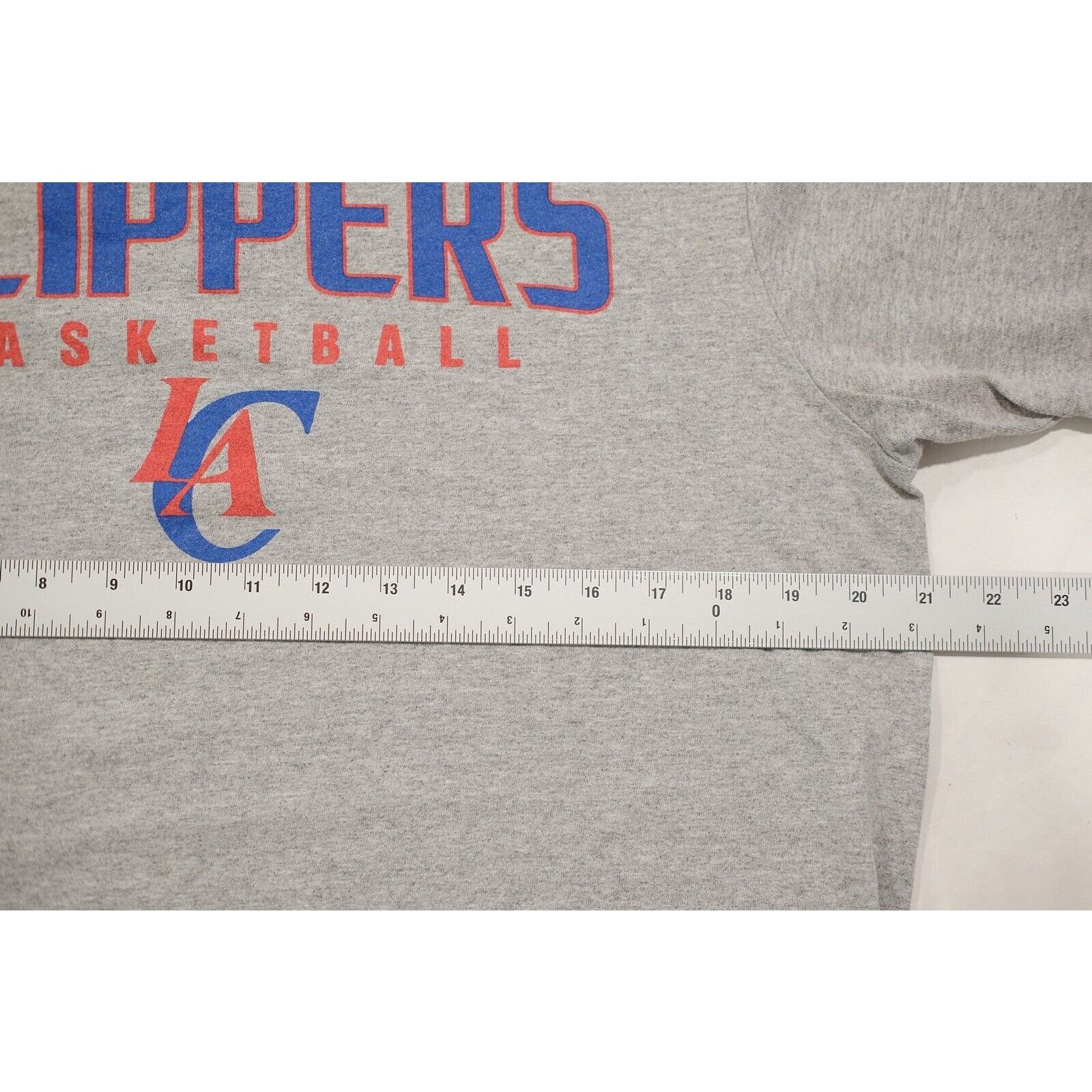 Adidas Adidas LA Clippers NBA T-Shirt Mens Large Gray Sport Graphic Size US L / EU 52-54 / 3 - 7 Thumbnail
