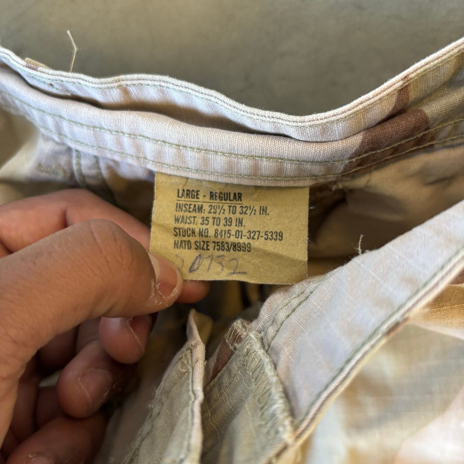 Vintage Vintage military camo cargo pants Size US 32 / EU 48 - 4 Thumbnail