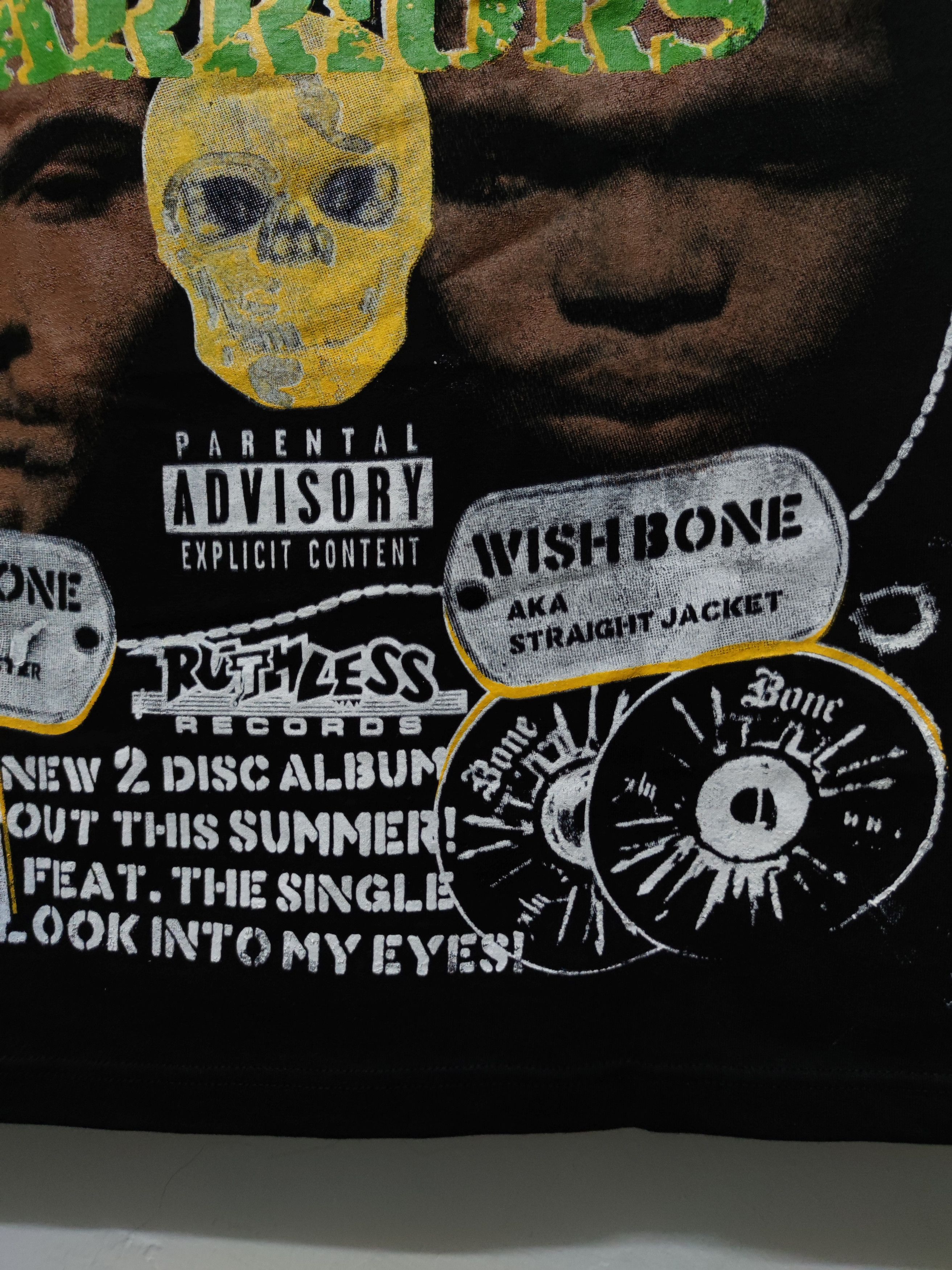 Rap Tees Back Stock Co Bone Thugs-N-Harmony T-shirt Size US XL / EU 56 / 4 - 7 Thumbnail