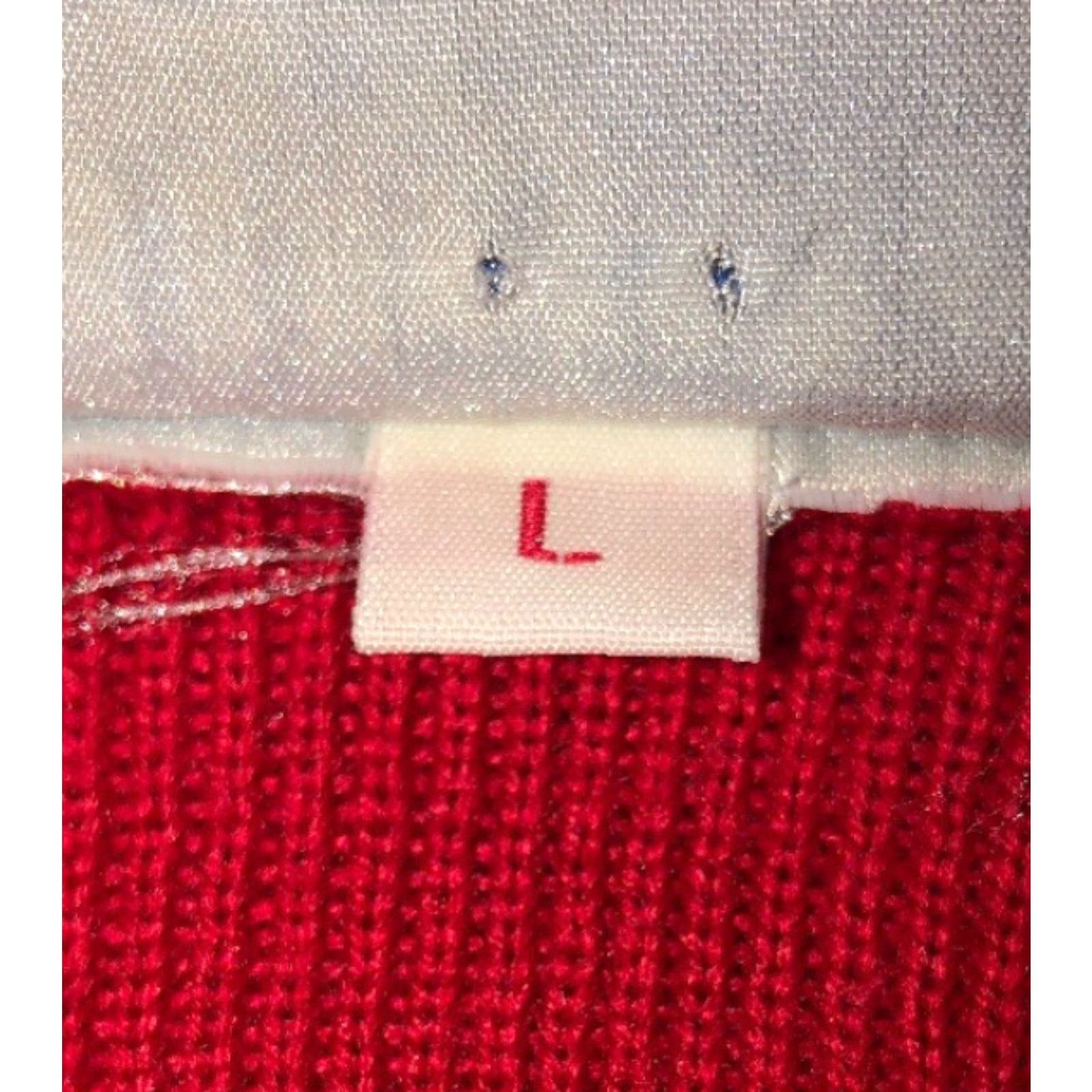 Vintage Vtg Meister Mens Red Wool/Acrylic 1/4 Zip Sweater Size L Size US L / EU 52-54 / 3 - 7 Thumbnail