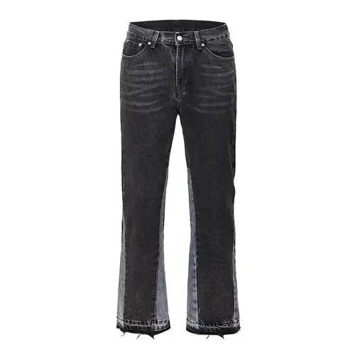 Japanese Brand Patchwork Mens Flared Jeans Size US 34 / EU 50 - 7 Thumbnail