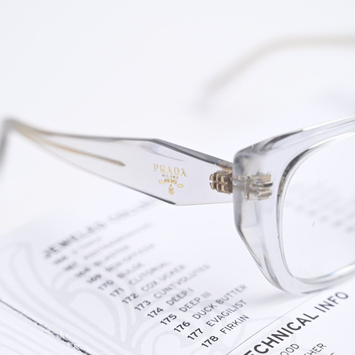 Prada PRADA 0PR A18V GLASSES Size ONE SIZE - 10 Thumbnail