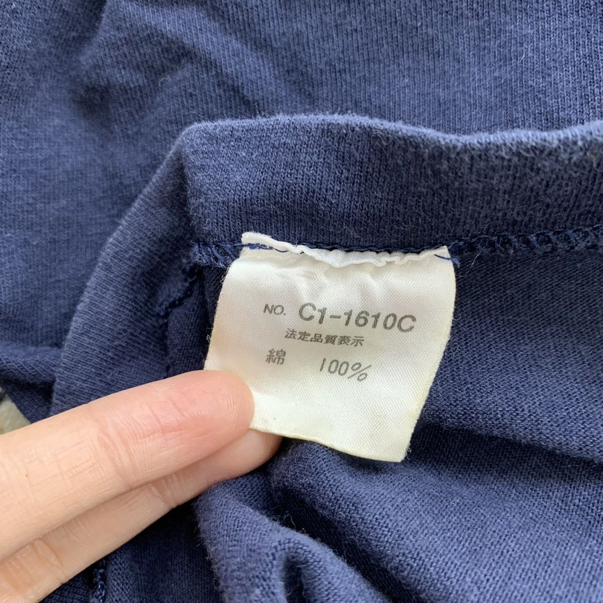 Champion × Vintage Vintage 90s CHAMPION USA Big Brand Print Navy Size US M / EU 48-50 / 2 - 6 Thumbnail