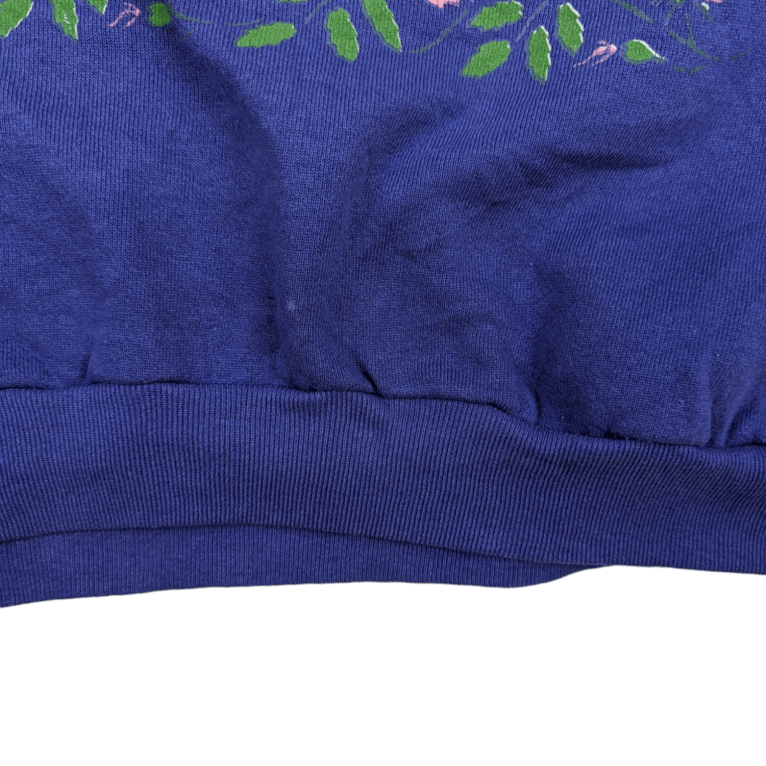 Vintage Vintage 90's COTTON GROOVE Paint Art Flower Sweatshirt Size US L / EU 52-54 / 3 - 10 Thumbnail