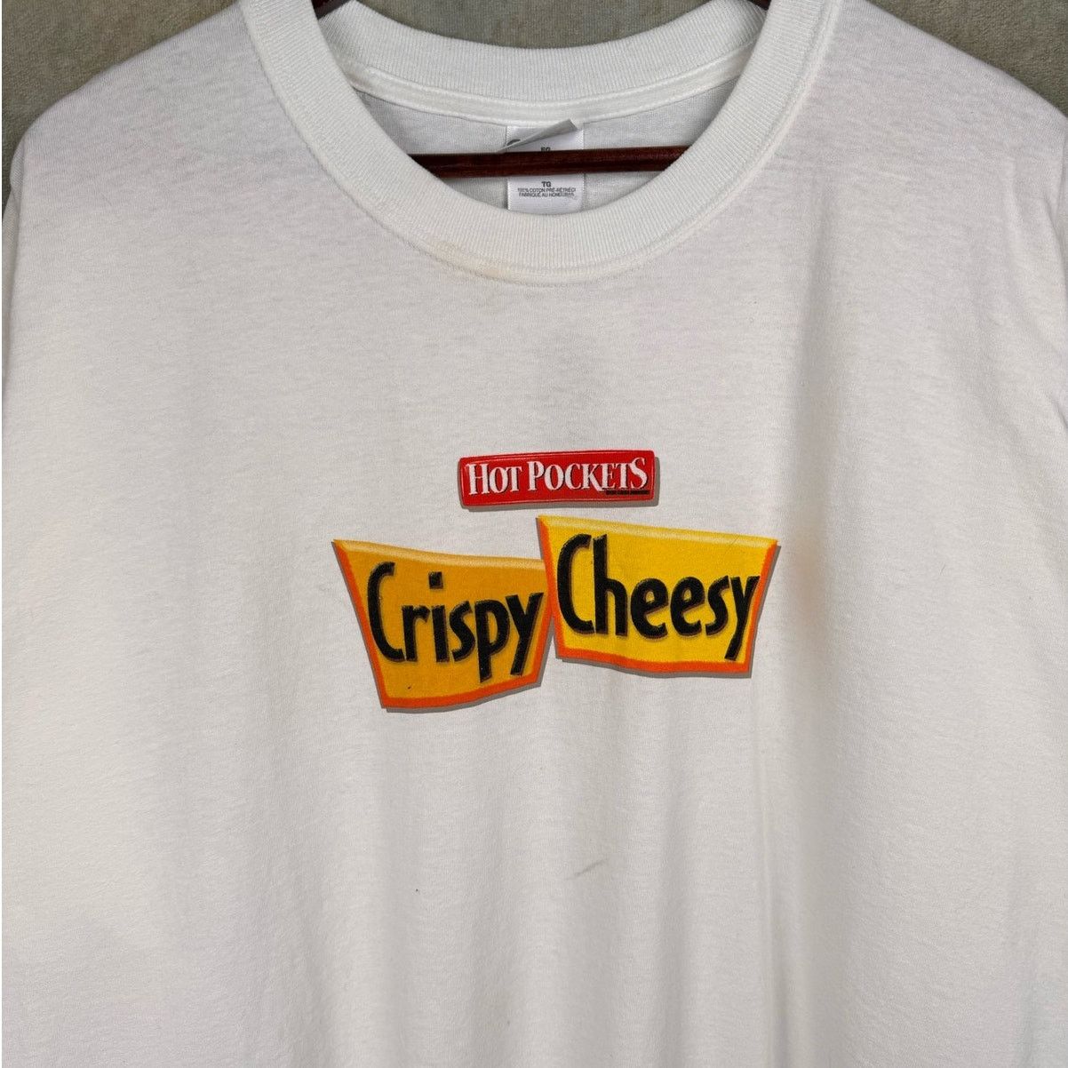 Vintage VTG 90s Hot Pockets T Shirt Mens Sz XL White Size US XL / EU 56 / 4 - 5 Thumbnail