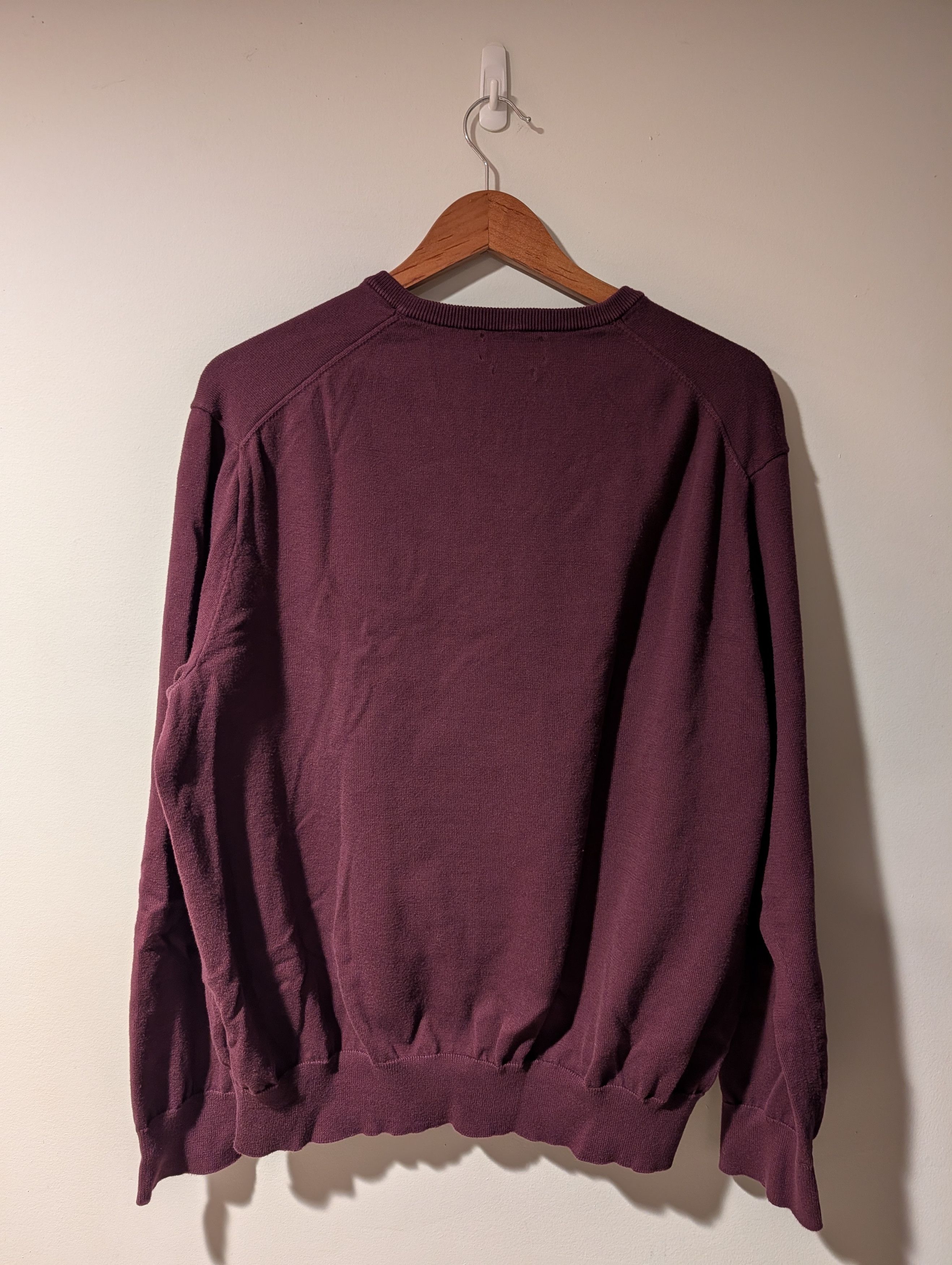 Polo Ralph Lauren Polo Ralph Lauren Prima Cotton V-Neck Sweater Mens XL Size US XL / EU 56 / 4 - 4 Thumbnail