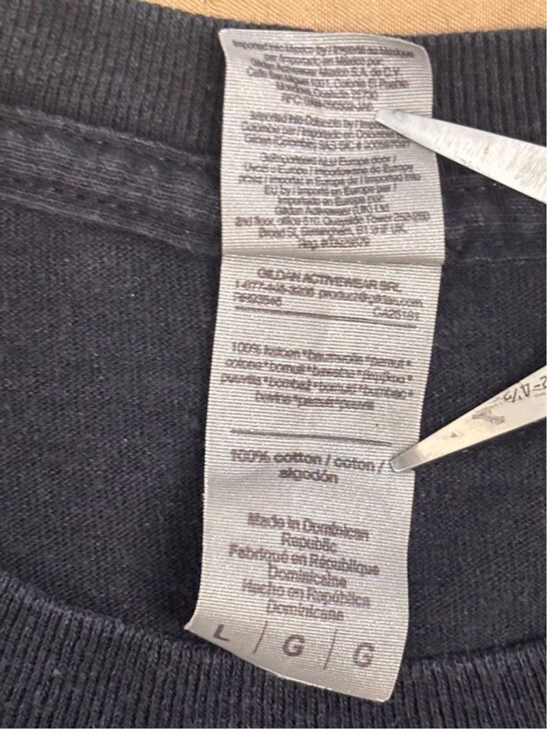 Gildan Men's Gildan T-shirt Size L Black Rudy's BBQ Size US L / EU 52-54 / 3 - 8 Thumbnail