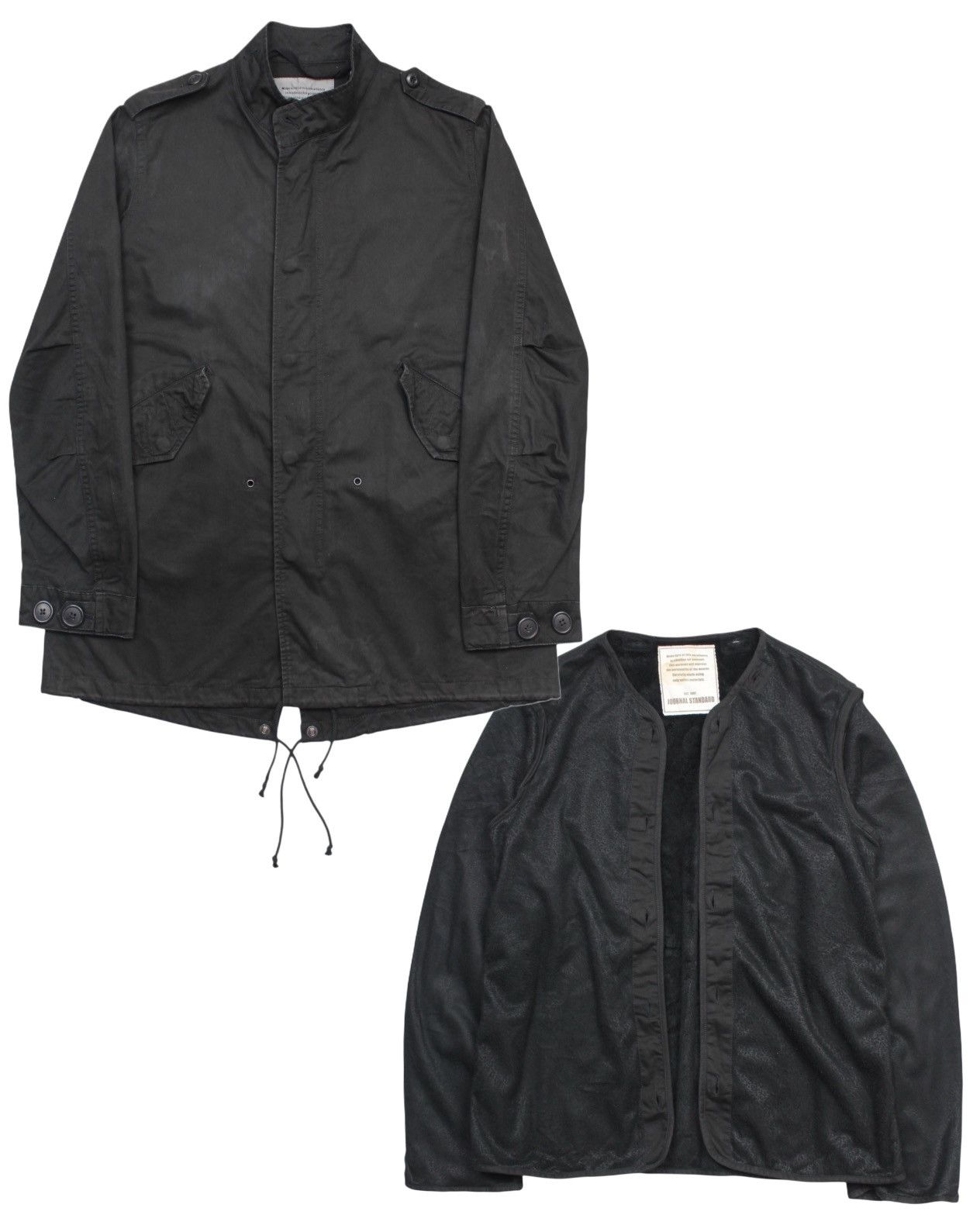 2000S JOURNAL STANDARD M-65 FISHTAIL MODS COAT WITH LINER