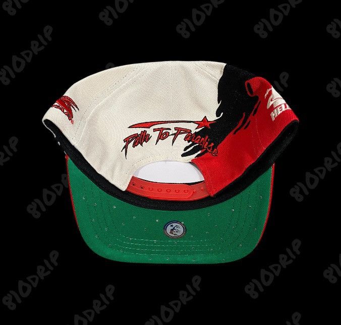 HELLSTAR Hellstar Paintbrush SnapBack Hat - Red/Black Size ONE SIZE - 2 Thumbnail