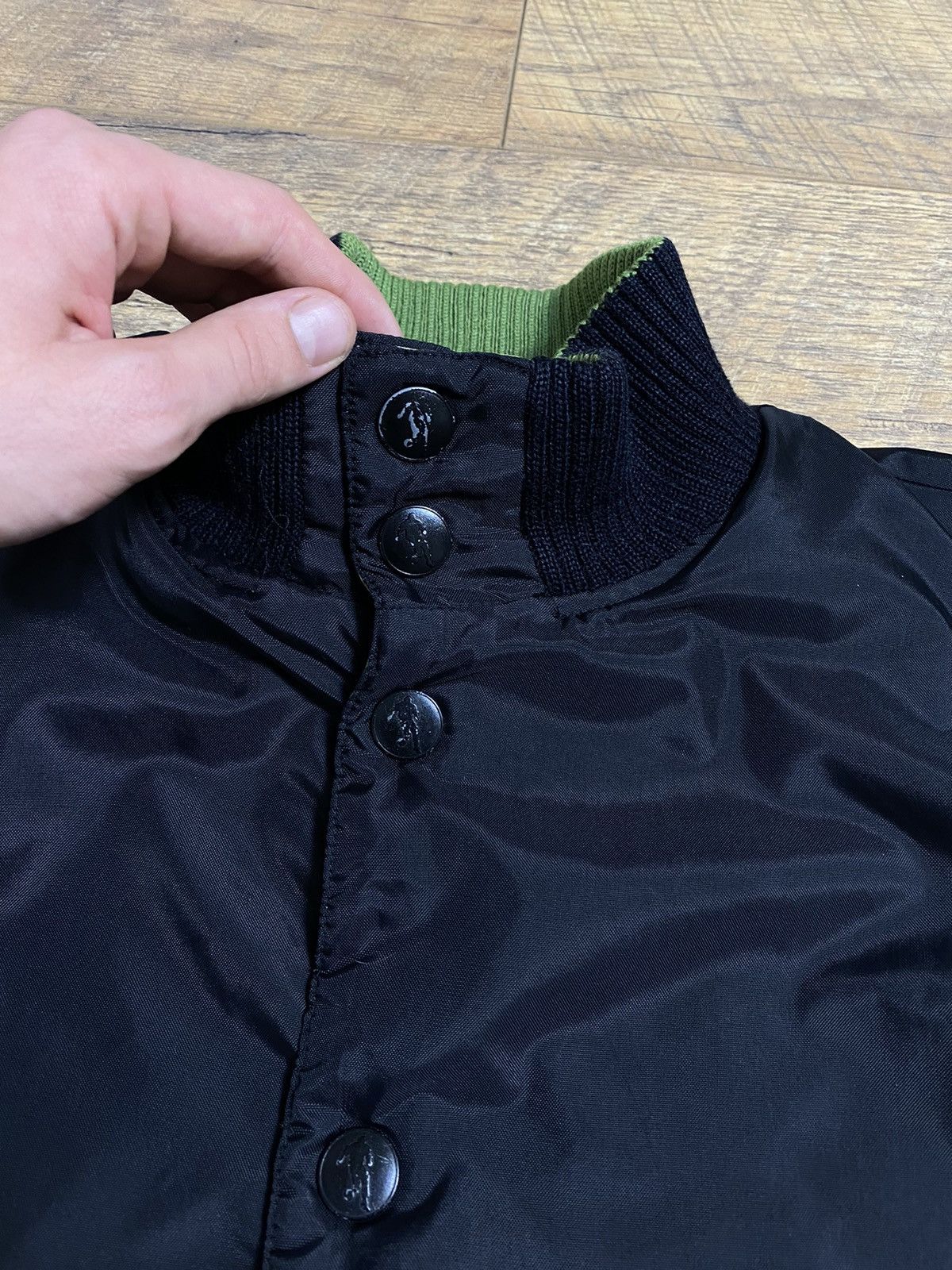 Dirk Bikkembergs BIKKEMBERGS Vintage 90s Football Bomber Jacket Size US XL / EU 56 / 4 - 3 Thumbnail