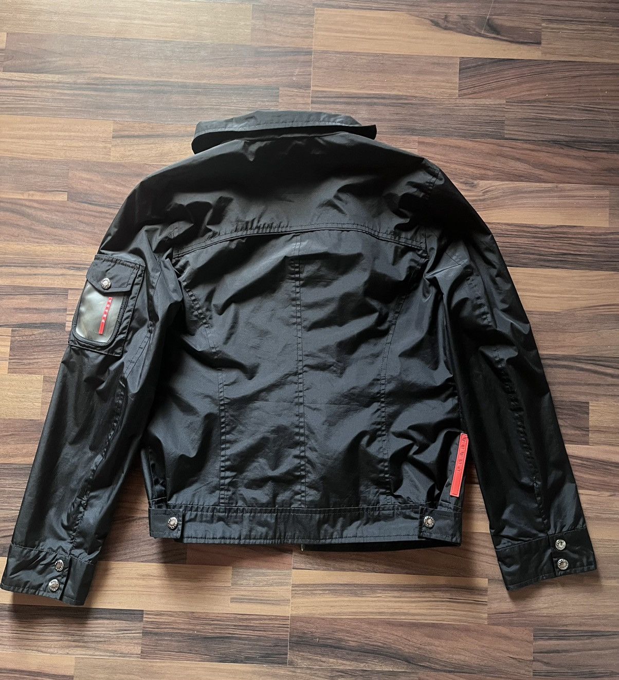 Prada Prada nylon biker jacket ss06 Size US M / EU 48-50 / 2 - 7 Thumbnail