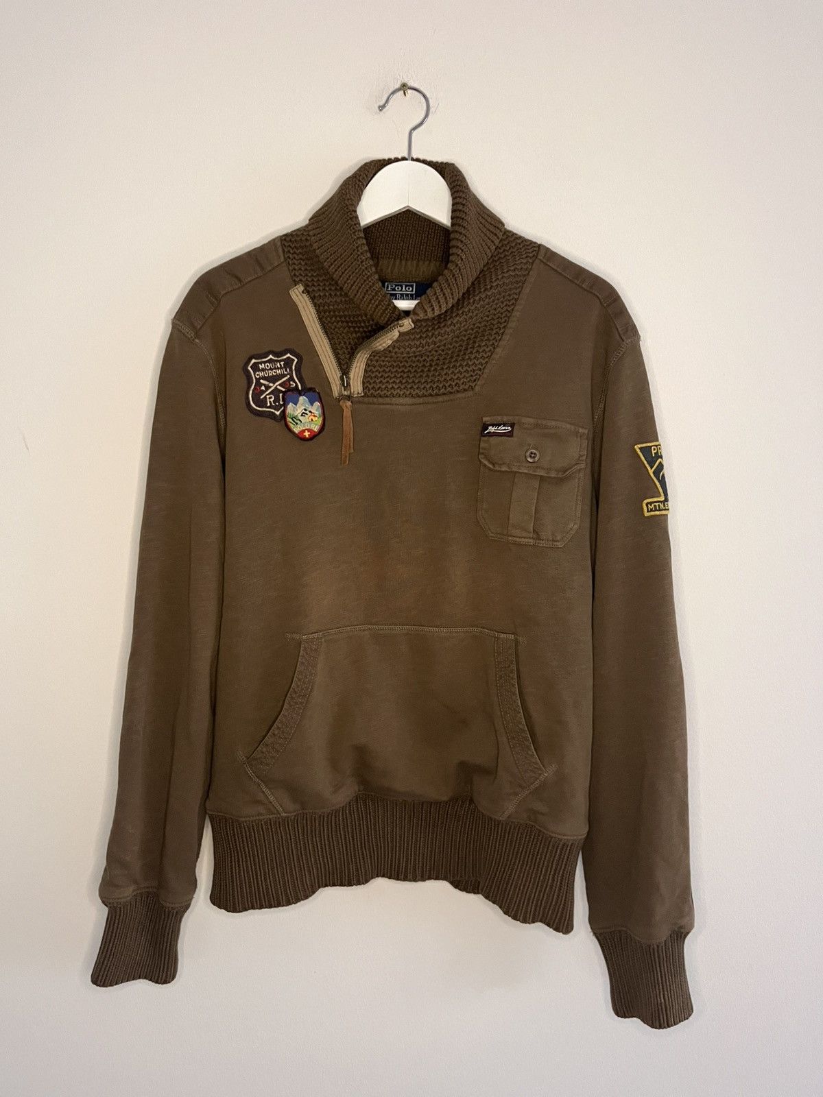 Polo Ralph Lauren Ralph Lauren - 90s Expedition MTN Cardigan Size US M / EU 48-50 / 2 - 2 Thumbnail