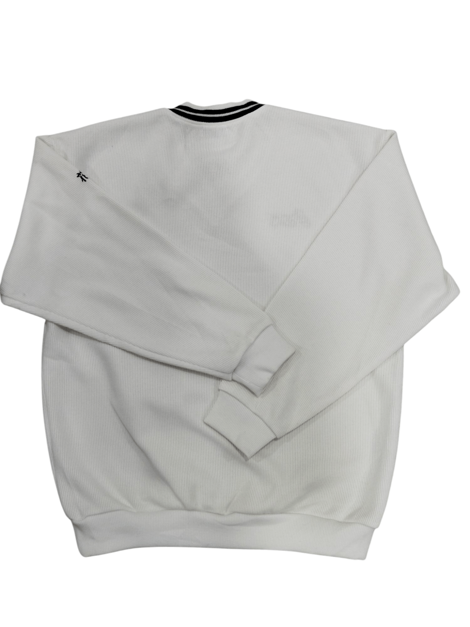 Asics × Japanese Brand × Vintage Vintage Asic Embroidery Logo V-neck Sweatshirt Size US L / EU 52-54 / 3 - 3 Thumbnail