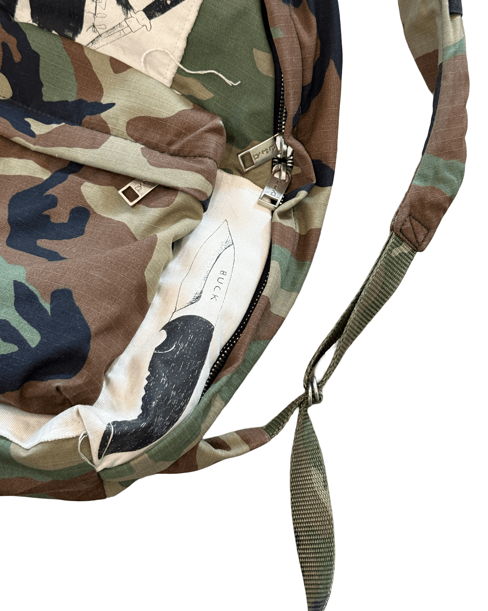 Enfants Riches Deprimes ERD Camo Backpack, RARE Size ONE SIZE - 3 Thumbnail