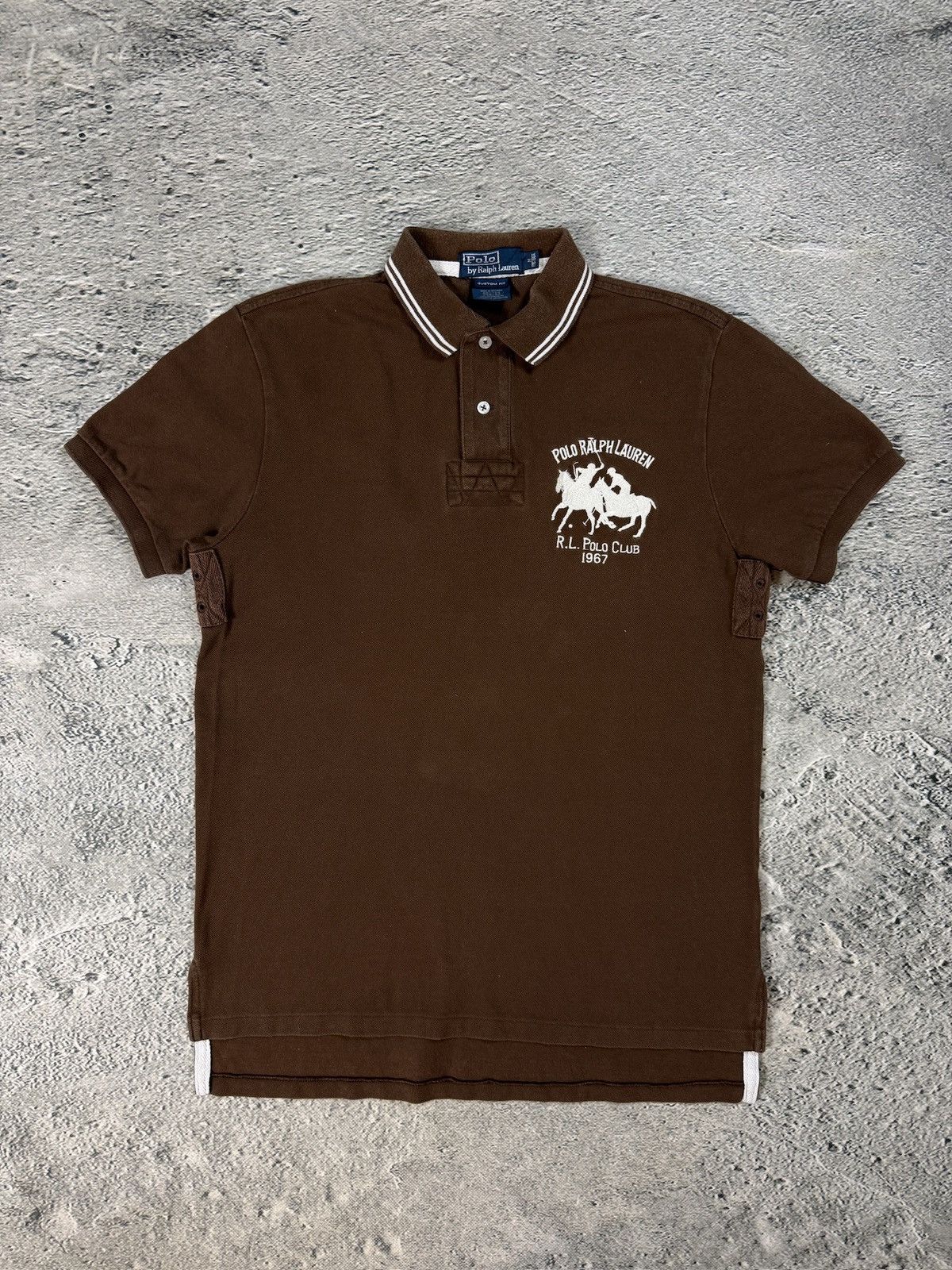 Ralph Lauren Vintage Polo by Ralph Lauren Brown Polo T-Shirt 