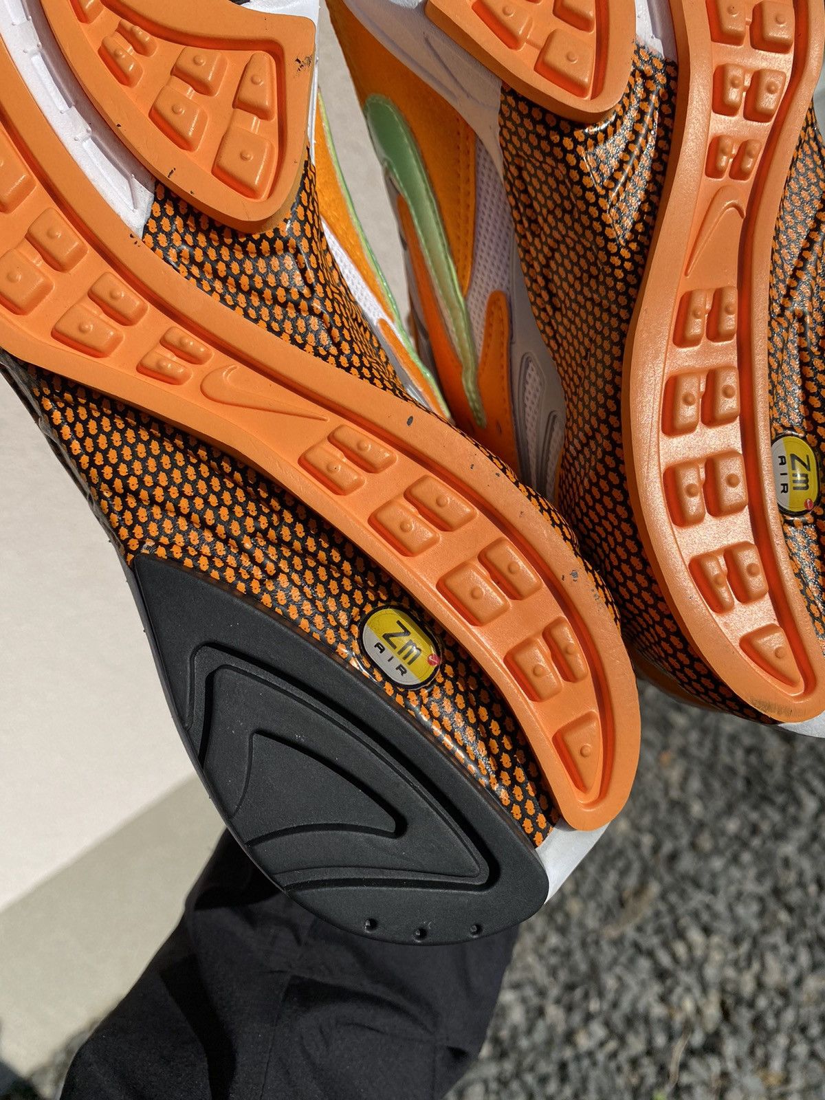 Nike Nike Air Ghost Racer „Orange Peel” men’s sneakers Size US 9 / EU 42 - 6 Thumbnail