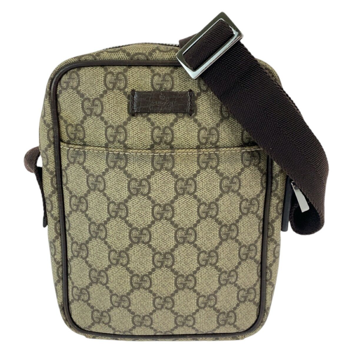 Gucci Gucci Gucci GG Supreme Canvas Shoulder Bag Canvas Crossbody Bag 122754 in Very Good Condition Size ONE SIZE - 1 Thumbnail