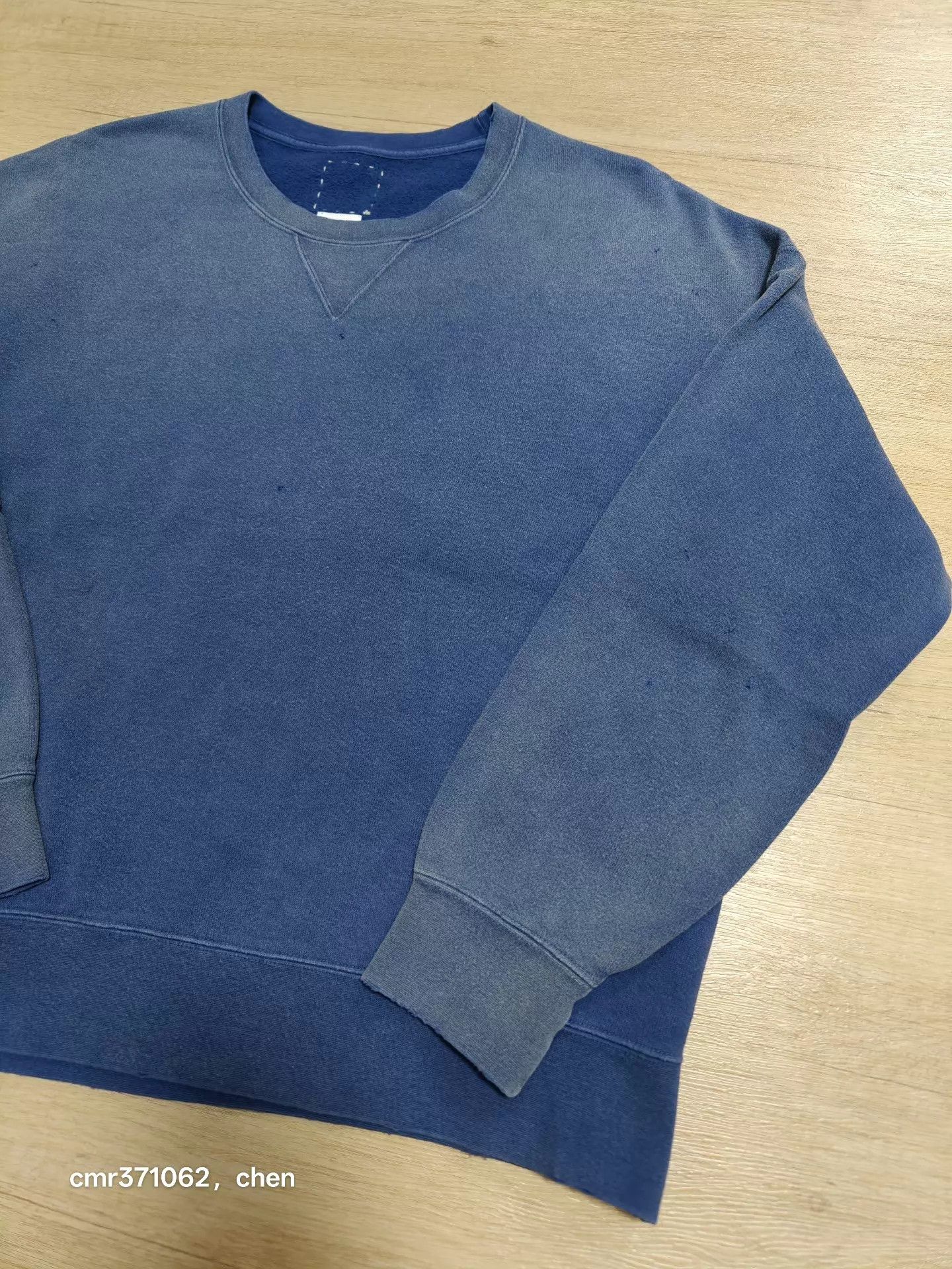 Visvim VISVIM 25AW JUMBO SB LS CRASH Navy 2 BN Sweatshirt Size US M / EU 48-50 / 2 - 3 Thumbnail