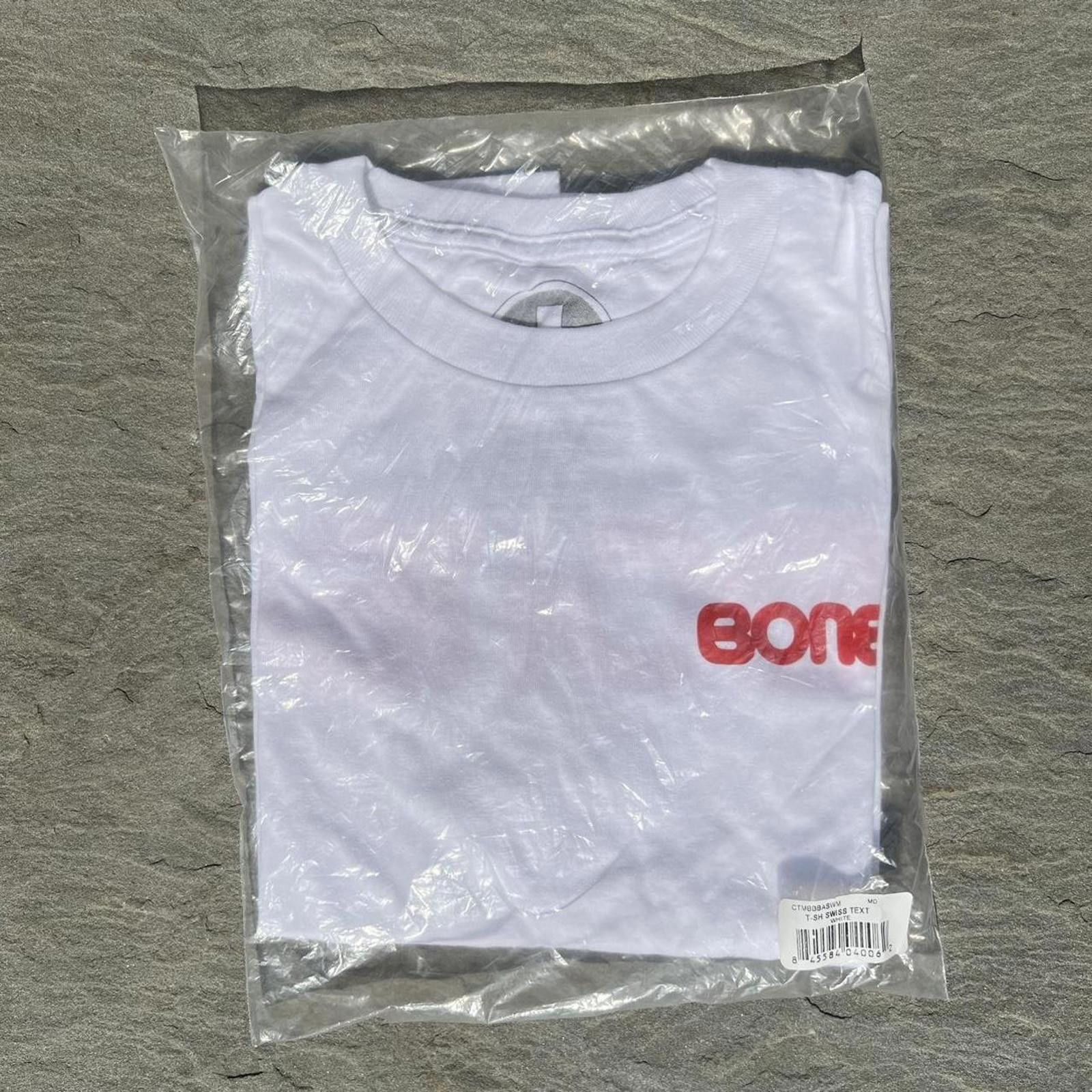 Bones NWT Bones Swiss White T-shirt Red Logos Size US M / EU 48-50 / 2 - 2 Thumbnail