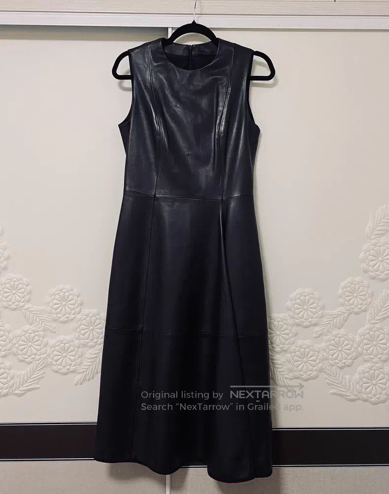 The Row The Row size 6 Long leather skirt in black sheepskin Size S / US 4 / IT 40 - 1 Thumbnail
