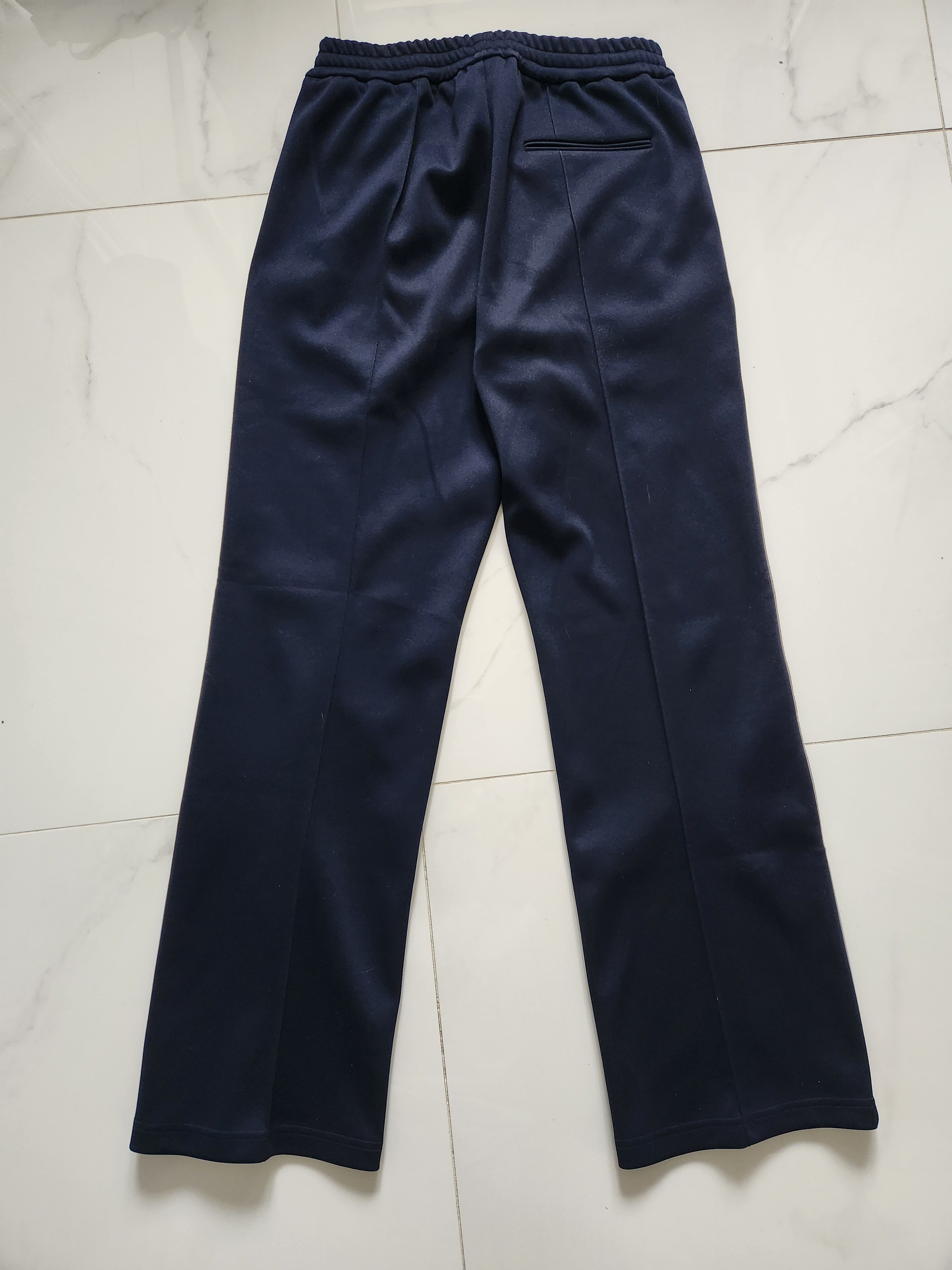 Tres Bien Tres Bien Straight Leg Navy Track Pants Size US 31 - 2 Thumbnail