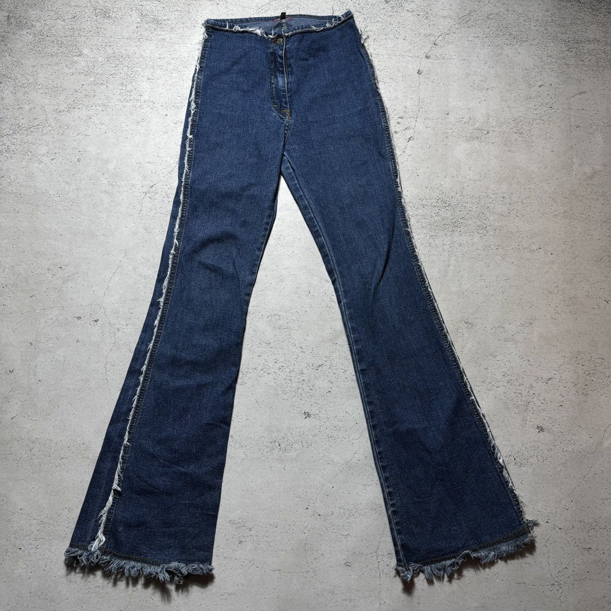 Miss Sixty 🔥rare🔥destroyed flared jeans miss sixty if six was nine Size 33" - 1 Thumbnail
