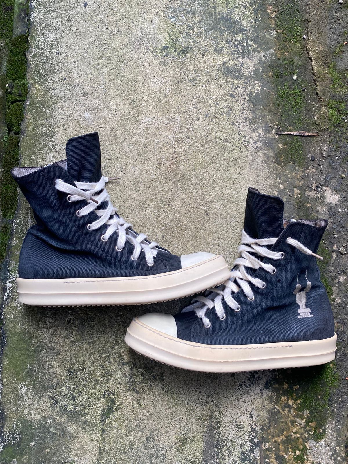 Rick Owens rick owens drkshdw ramones high Size US 7 / EU 40 - 1 Thumbnail