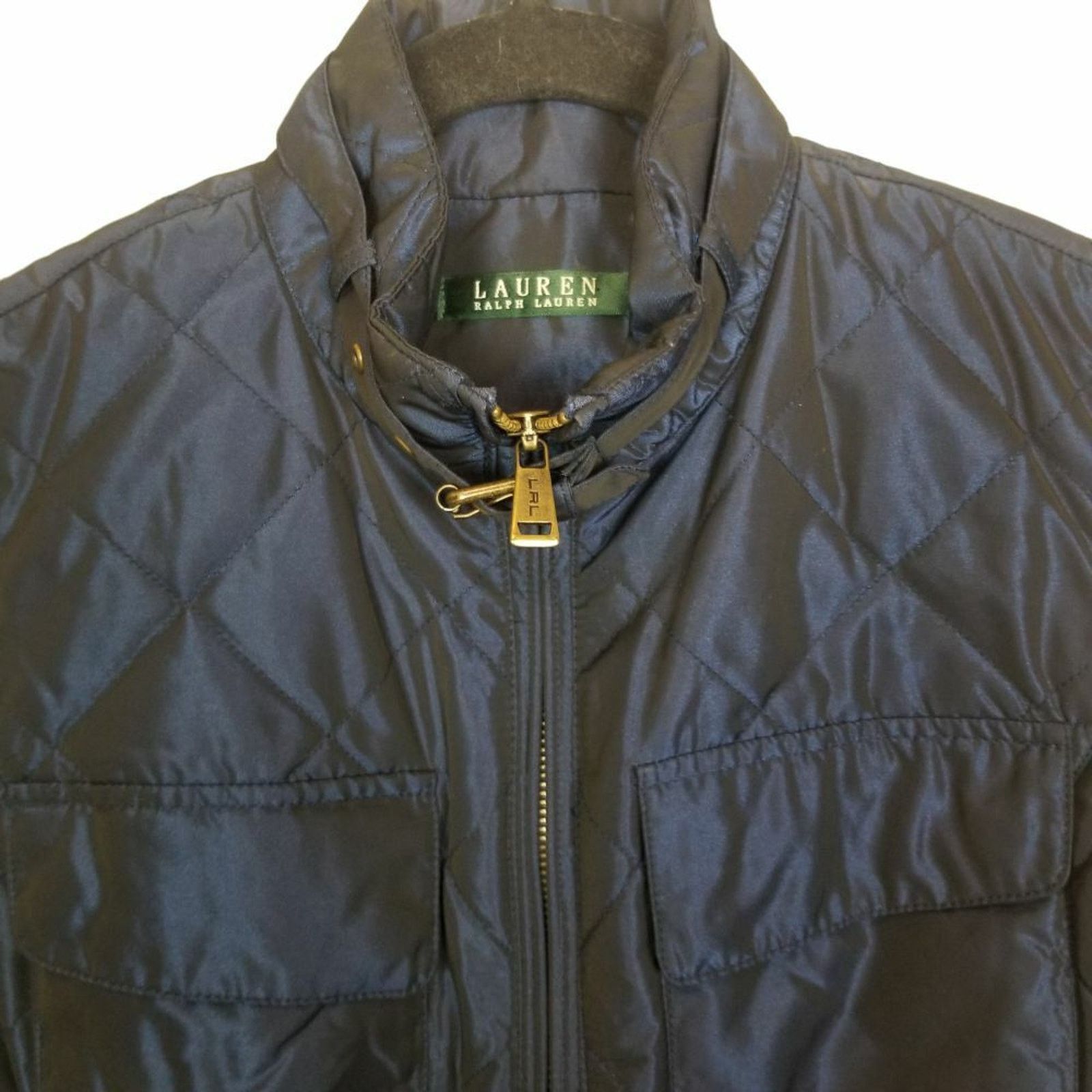 Lauren Ralph Lauren Lauren Ralph Lauren Women Shiny Quilted Vest Full Zip Jacket Size S / US 4 / IT 40 - 2 Thumbnail