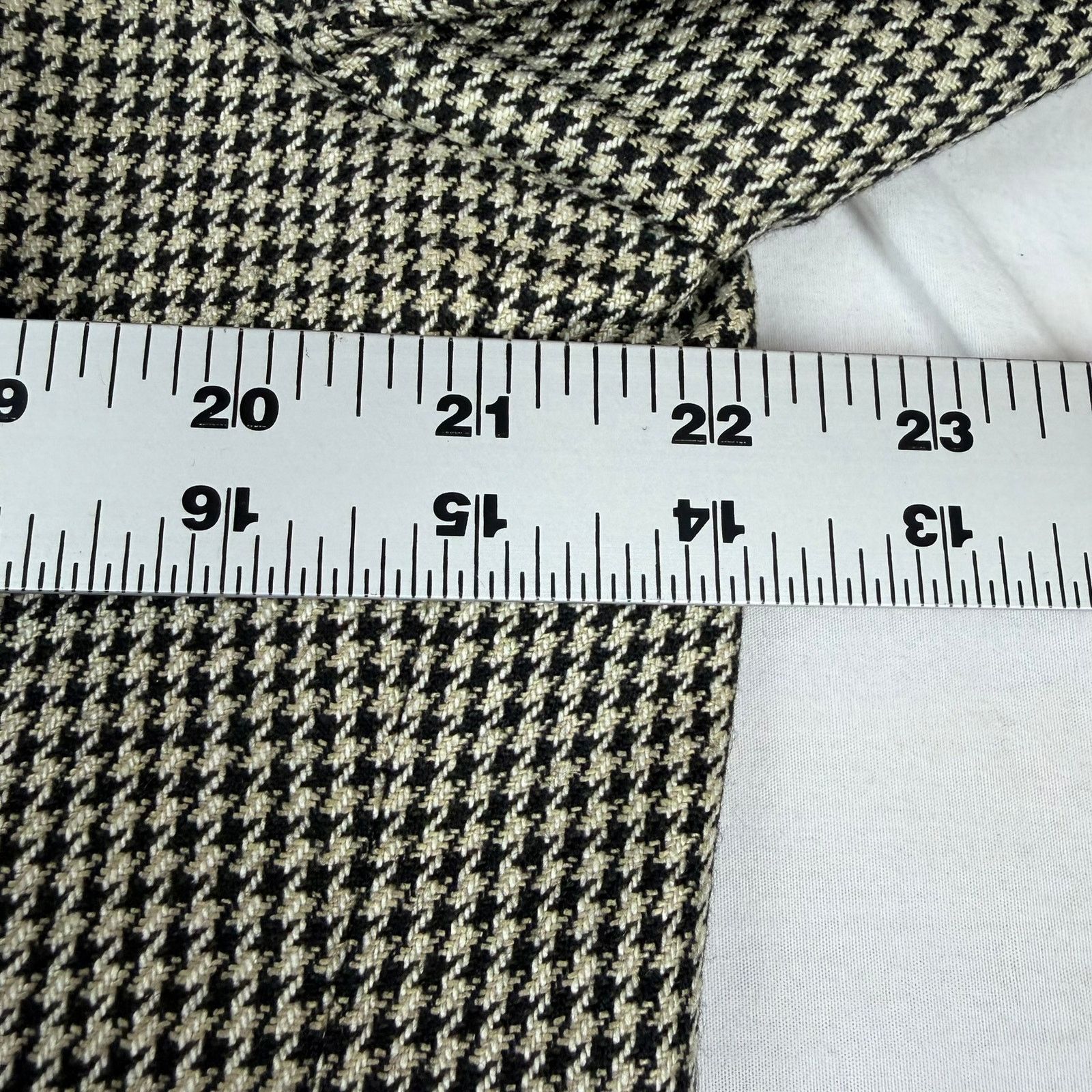 Bill Blass Bill Blass Hechts Houndstooth Blazer - Size 42R (Approx) Size 42R - 5 Thumbnail