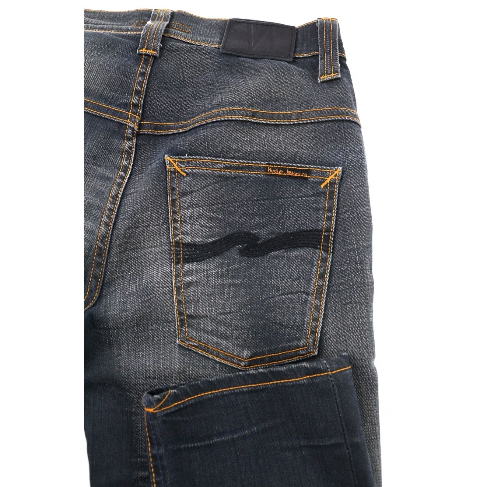 Nudie Jeans Nudie Jeans Jeans W30/L32 Thin Finn Gray Authentic Used Slim Men's Size US 30 / EU 46 - 6 Thumbnail