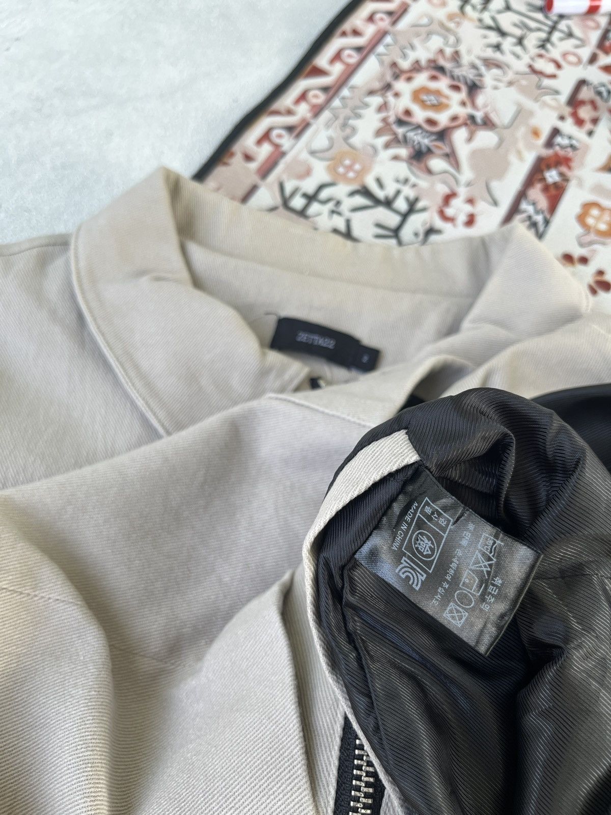 Japanese Brand Zetta22 Boxy Blouson Jacket Double zip Size US L / EU 52-54 / 3 - 6 Thumbnail