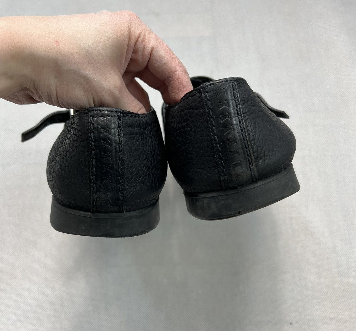 Louis Vuitton Leather Shoes Louis Vuitton Mens Black Oxford Monk Strap Size US 9.5 / EU 42-43 - 7 Thumbnail