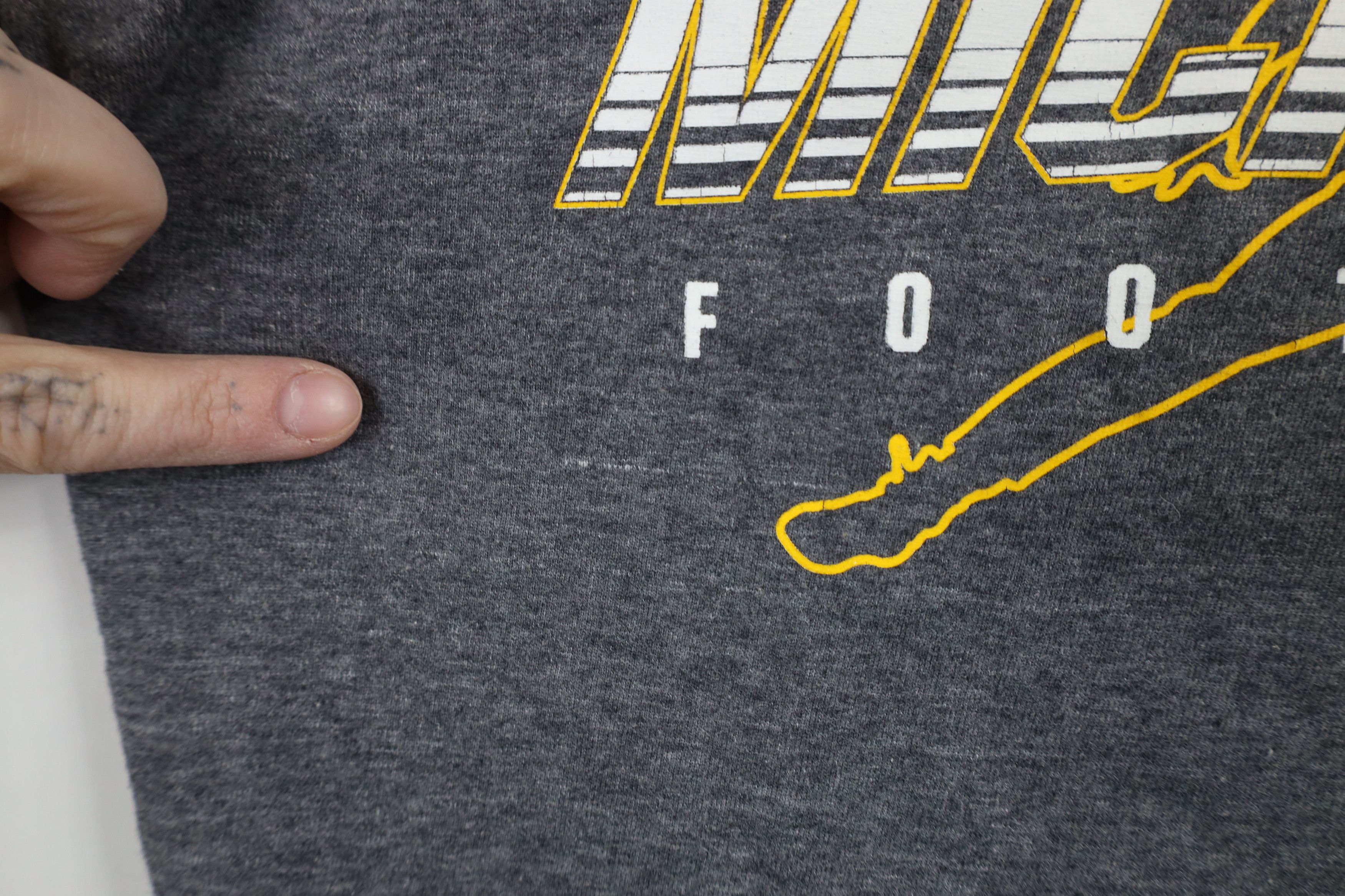 Nike × Vintage Nike Air Jordan Jumpman University of Michigan T-Shirt Size US S / EU 44-46 / 1 - 6 Thumbnail