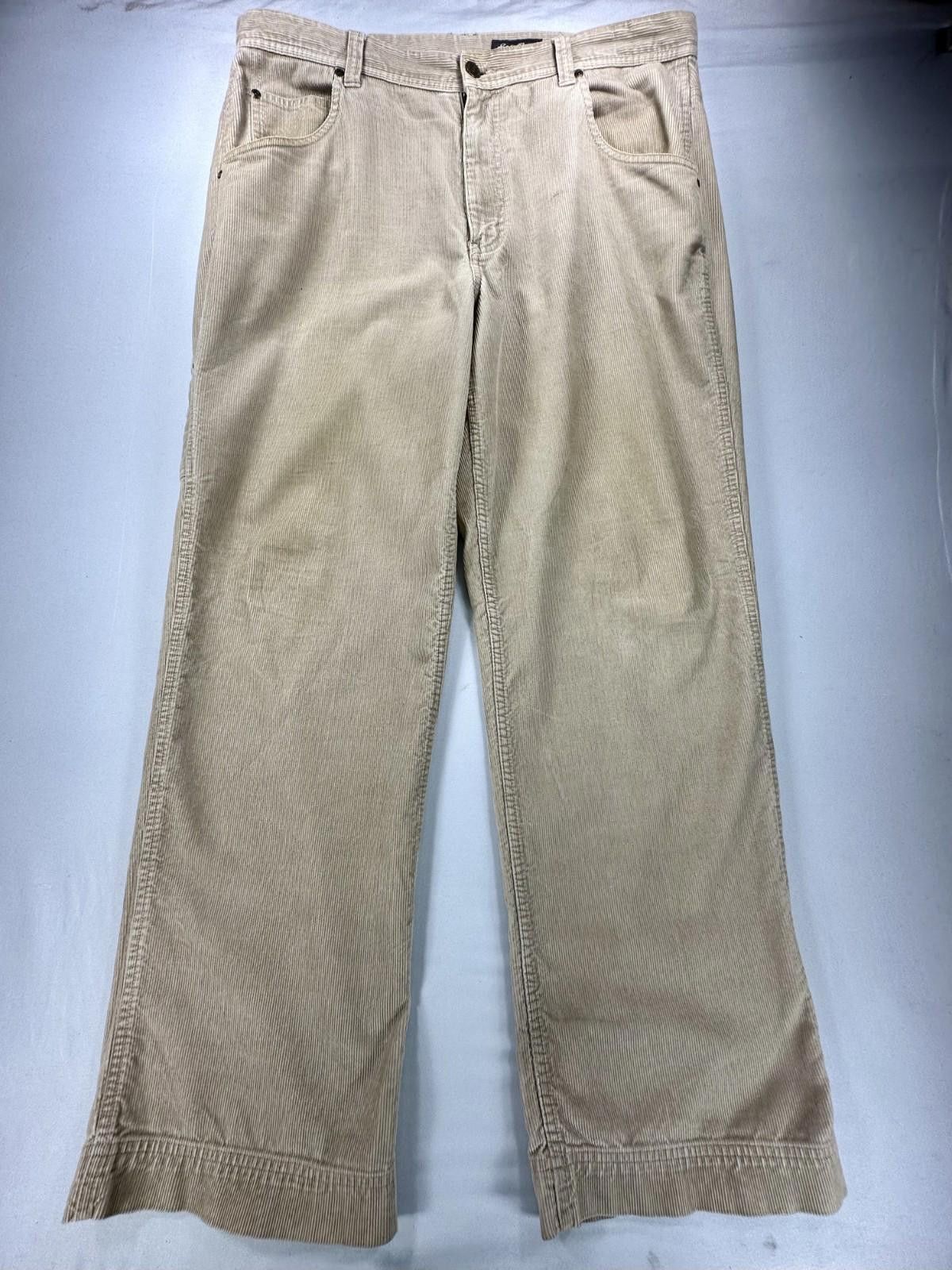 Eddie Bauer Eddie Bauer Men's 38/32 Brown Thin Corduroy Chinos Size US 38 / EU 54 - 1 Thumbnail