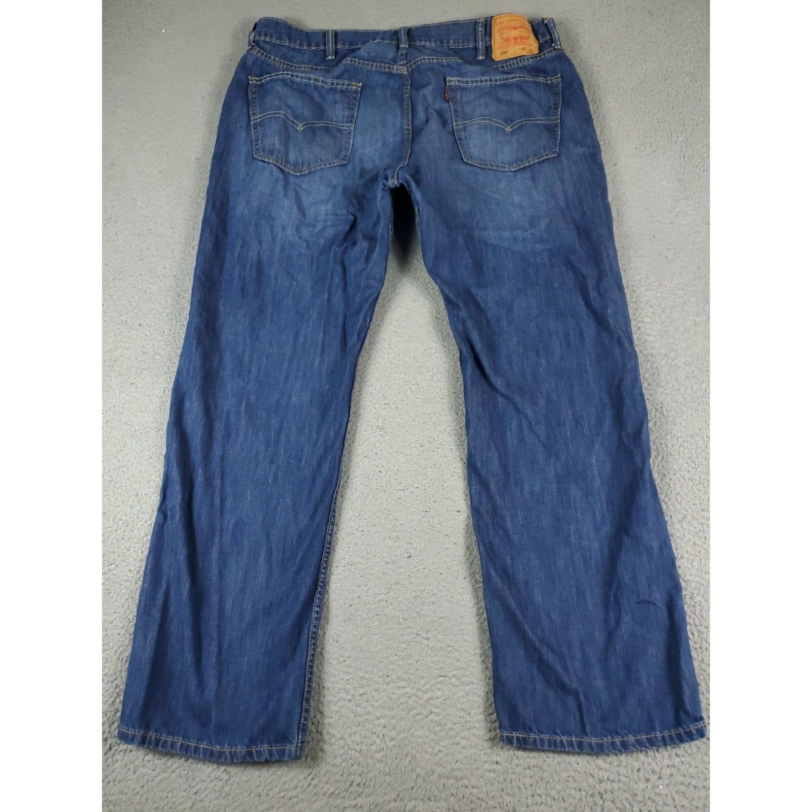 Levi's Levis 559 Relaxed Straight Leg Mens Jeans Blue 40x32 XL Extra Large Denim Pants Size US 40 / EU 56 - 6 Thumbnail
