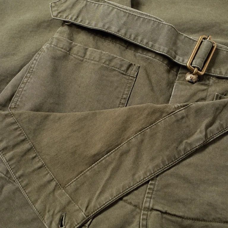 JW Anderson o1mle0125 Front Pocket Fold Trouser in Khaki Size US 40 / EU 56 - 4 Thumbnail