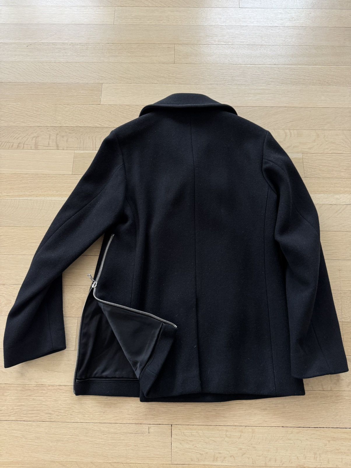 Dries Van Noten Navy luxury peacoat Size US M / EU 48-50 / 2 - 13 Thumbnail