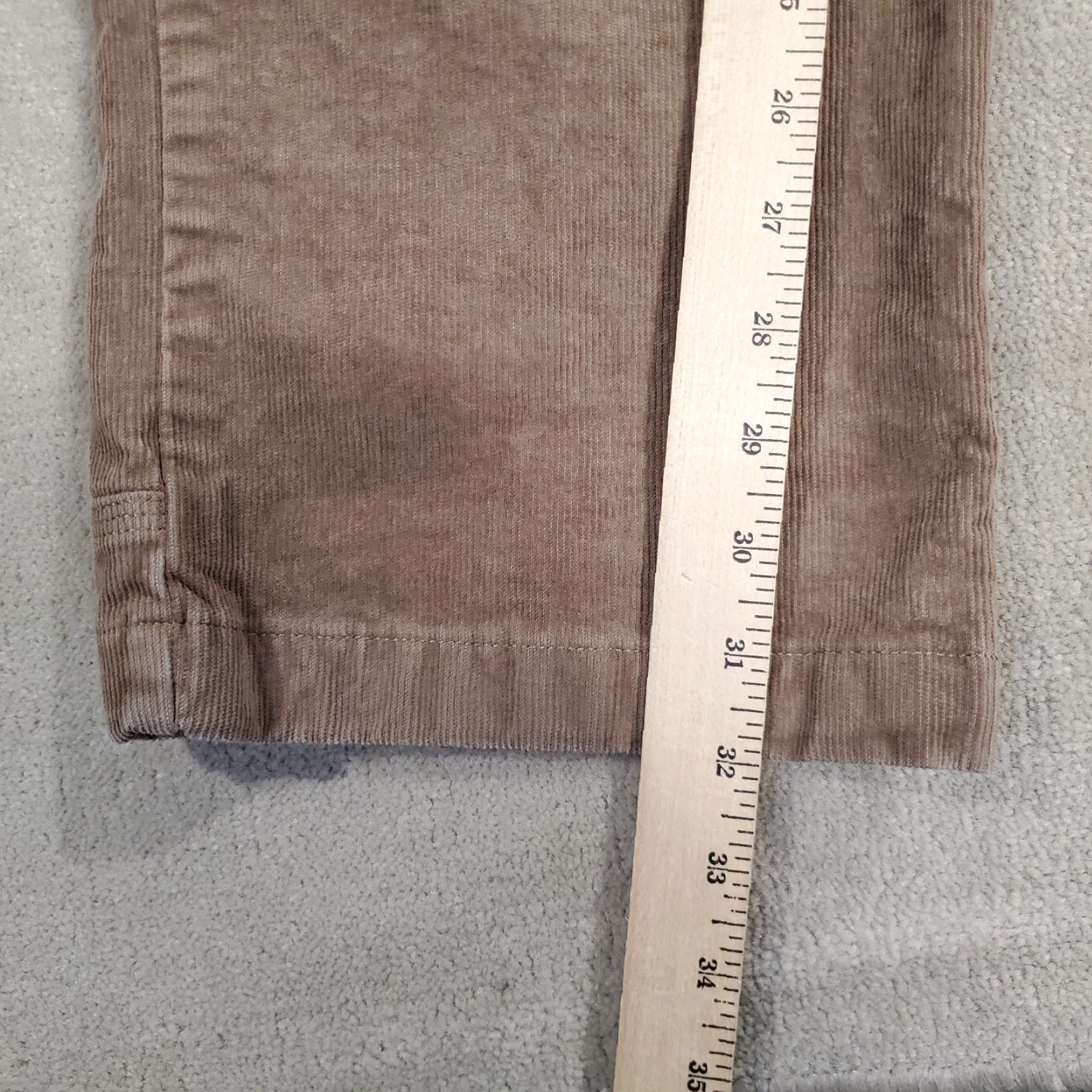 Vintage Duluth Mens Pants Corduroy Brown Straight Leg Regular Fit 32 Inseam Flat Front Pockets Logo Size US 40 / EU 56 - 5 Thumbnail