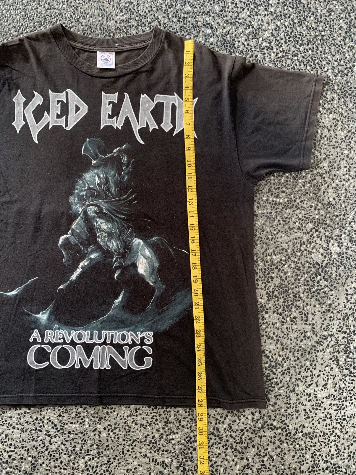 Band Tees × Vintage Vintage Iced Earth Heavy Metal Band T shirt Size US L / EU 52-54 / 3 - 9 Thumbnail