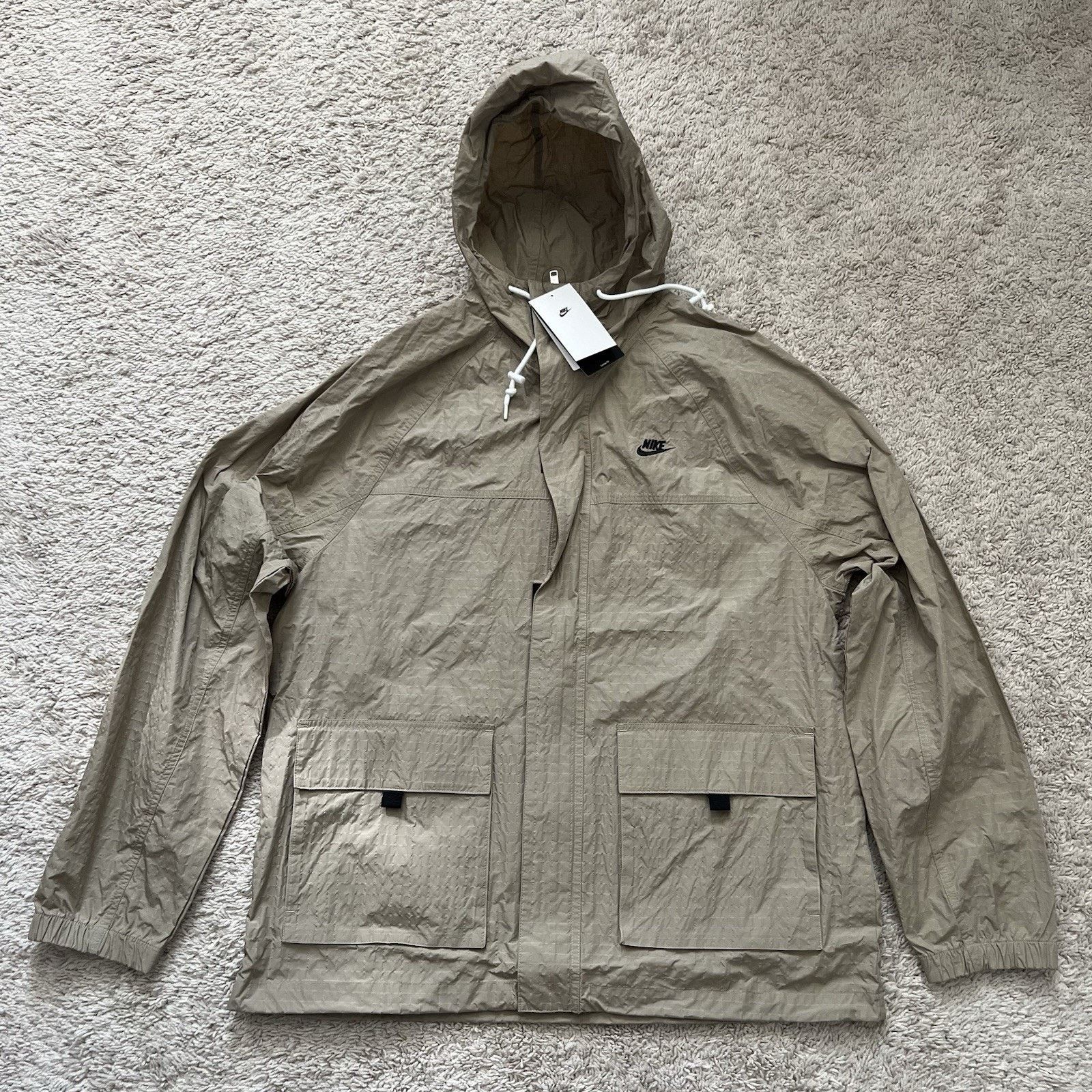 Nike Nike Club Woven Bandon Full Zip Hooded Jacket FN3108-247 Size US L / EU 52-54 / 3 - 8 Thumbnail