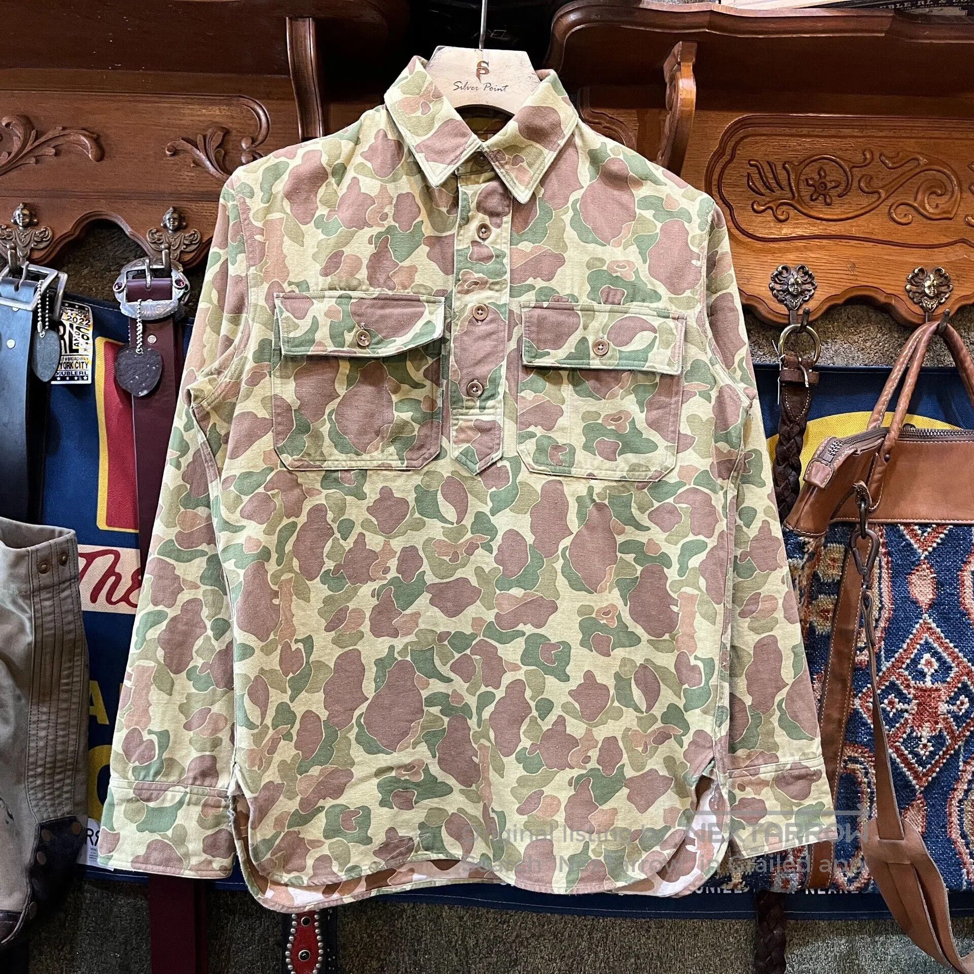 RRL Ralph Lauren RRL Limited Camouflage Shirt. Size US S / EU 44-46 / 1 - 1 Thumbnail