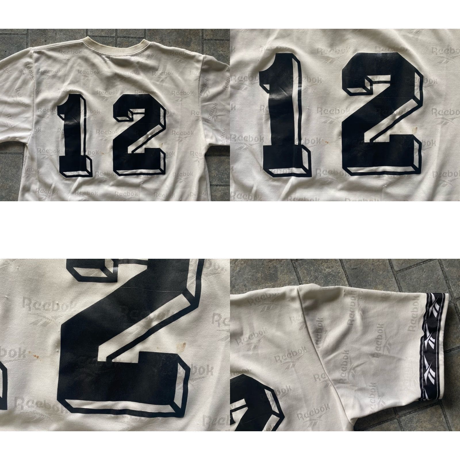Reebok VINTAGE Reebok Soccer Chargers Jersey Shirt Men’s Size S White USA Size US S / EU 44-46 / 1 - 10 Thumbnail