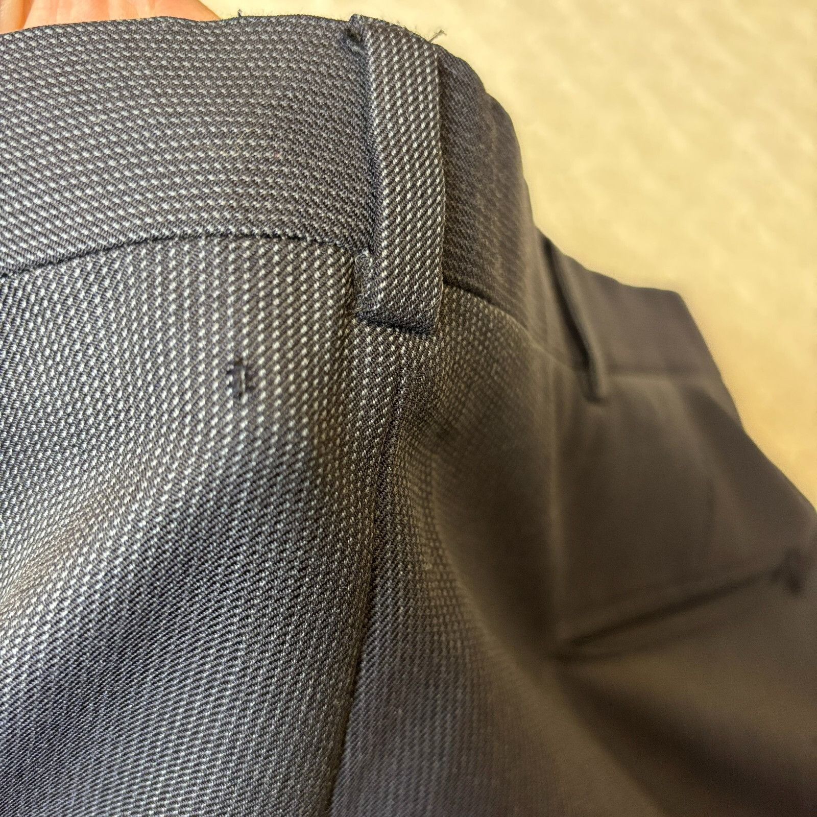 Pierre Cardin Pierre Cardin Suit Mens 46L Navy Wool Miltons Blazer & 36x32 Size 46L - 15 Thumbnail
