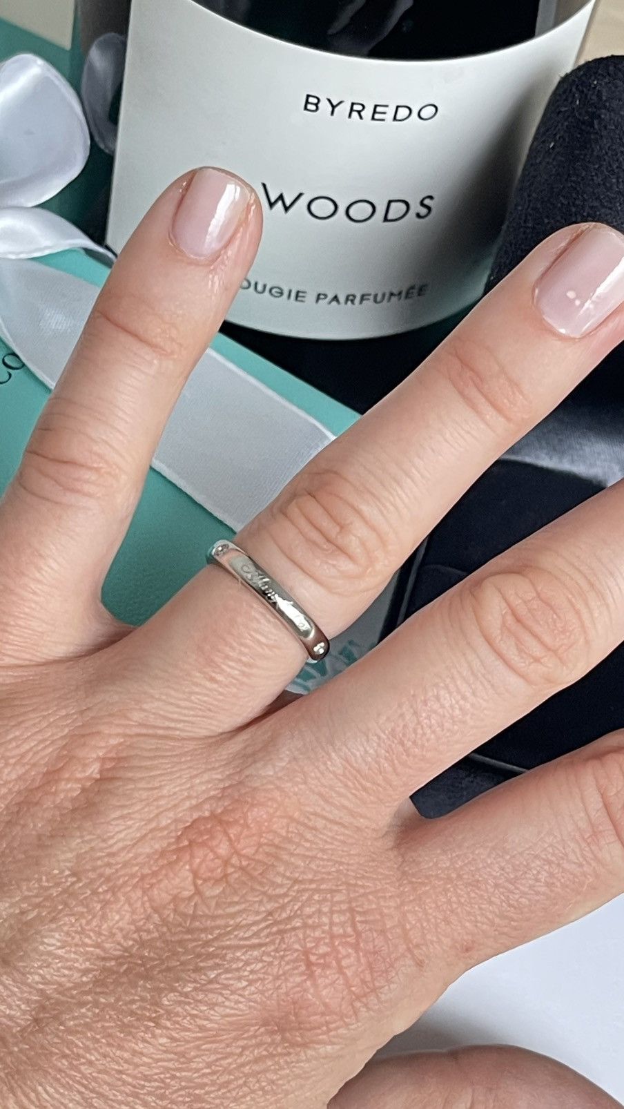 Tiffany & Co. Tiffany & Co. Notes Lucida Dia Ring Platinum 5.5 NEW $1245 Size ONE SIZE - 2 Thumbnail