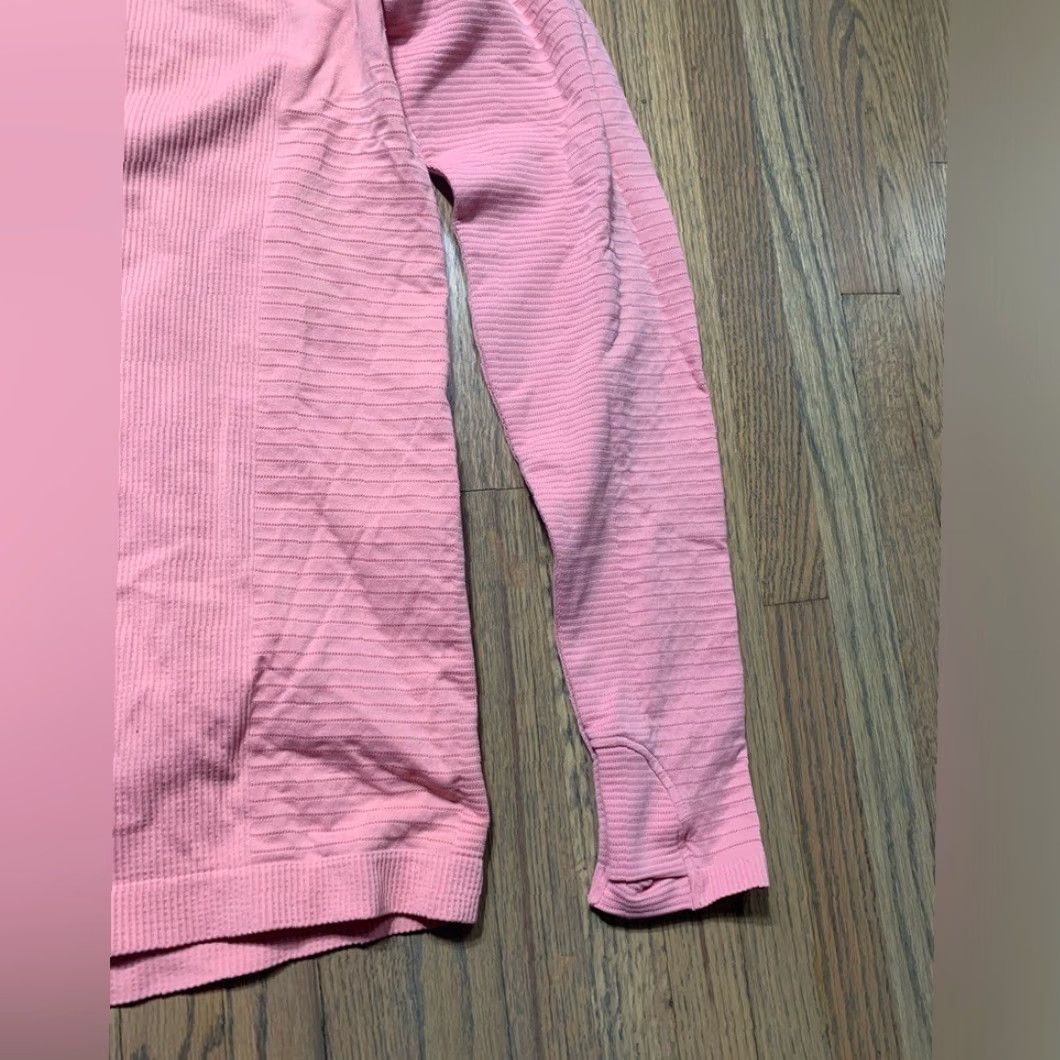 Athleta Athleta Long Sleeve L Women Multicolor Casual Shirt Size L / US 10 / IT 46 - 3 Thumbnail