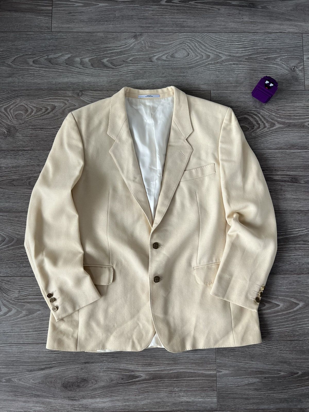Givenchy Vintage Archival Givenchy Wool/Mohair Luxury Blazer Size 46R - 8 Thumbnail