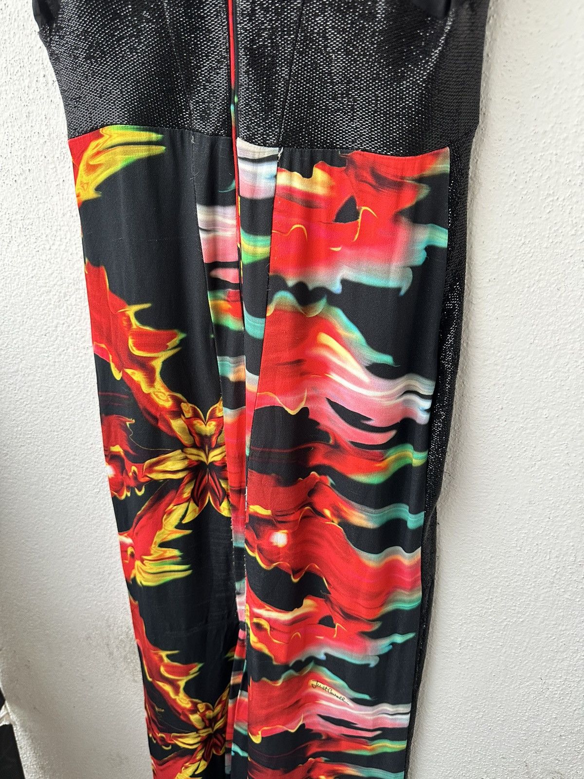 Just Cavalli Just cavali long dress in red printed Size S / US 4 / IT 40 - 7 Thumbnail
