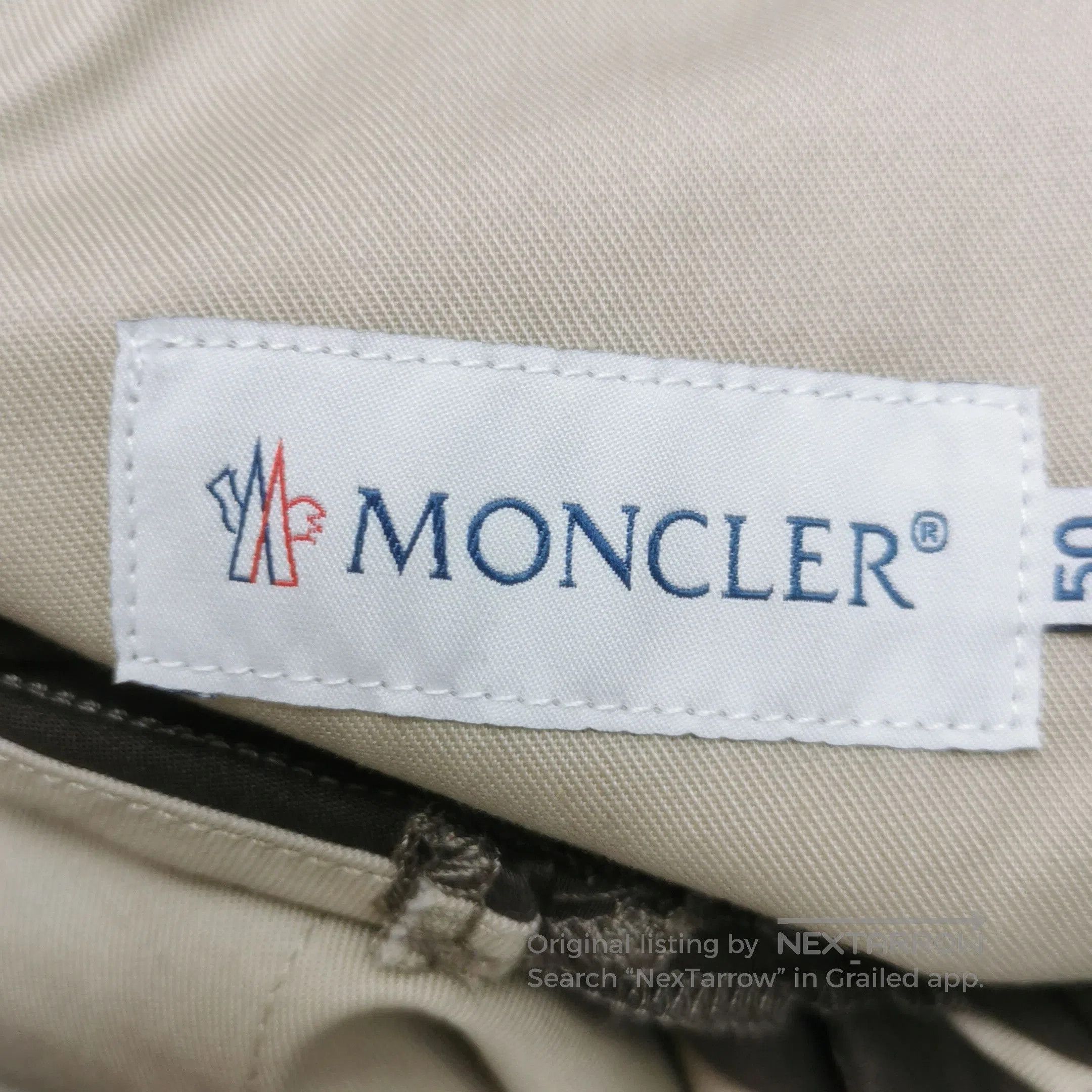 Moncler Moncler Brown Cotton Solid Straight Pants L/50. Size US 34 / EU 50 - 5 Thumbnail
