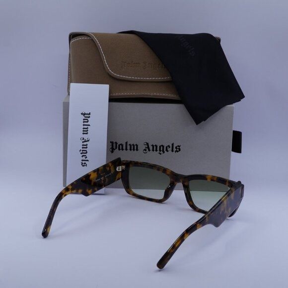 Palm Angels Palm Angels PERI002 PALM 6054 Sunglasses Havana Rectangle Size ONE SIZE - 10 Thumbnail