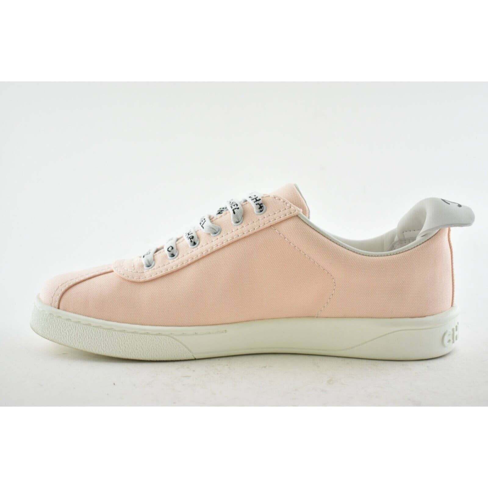 Chanel 19C Weekender Logo Lace Low Flat Runner Trainer Sneaker 40 Size US 10 / IT 40 - 8 Thumbnail